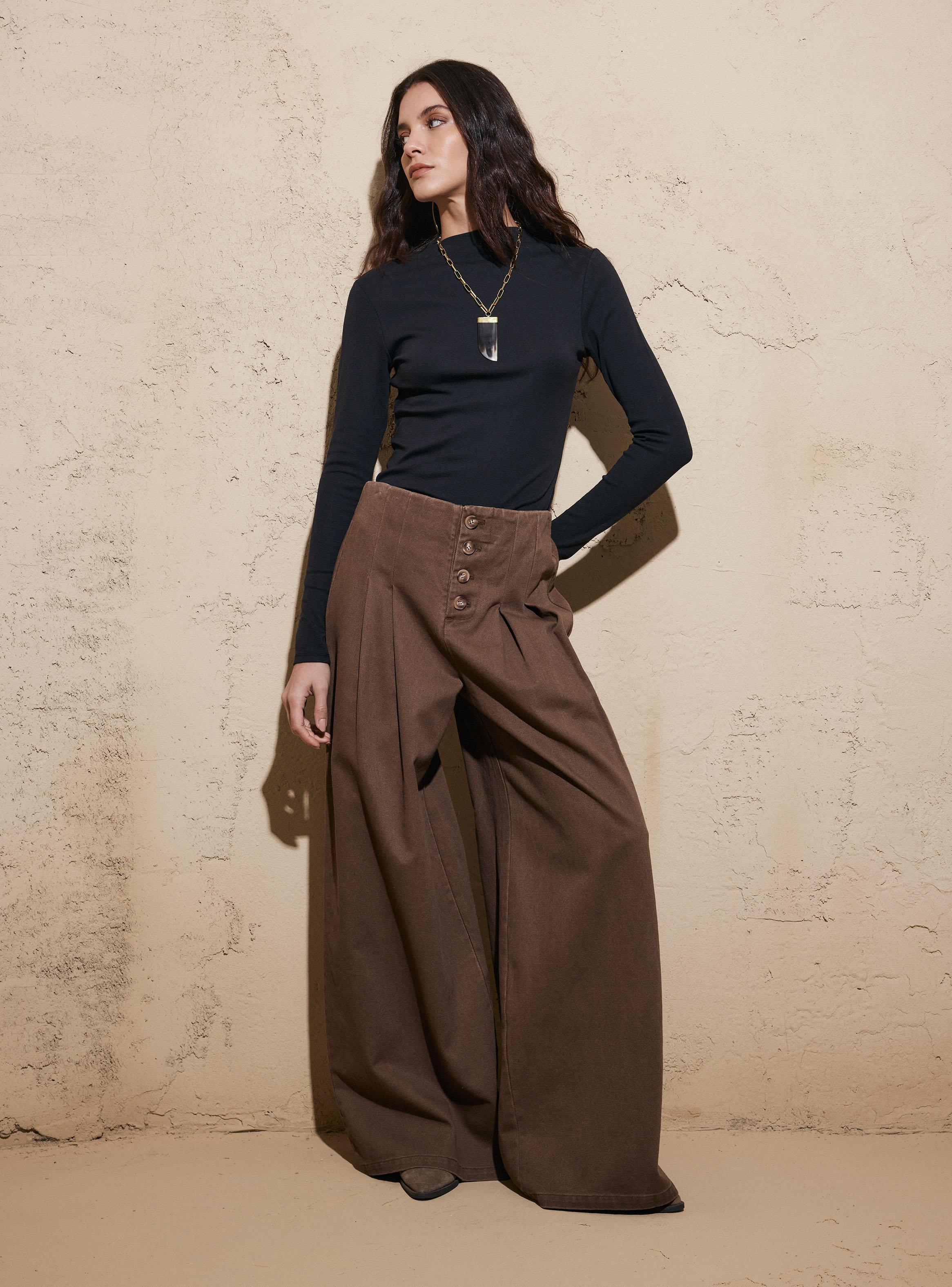 Polera Básica Cuell Alto Manga Larga-4