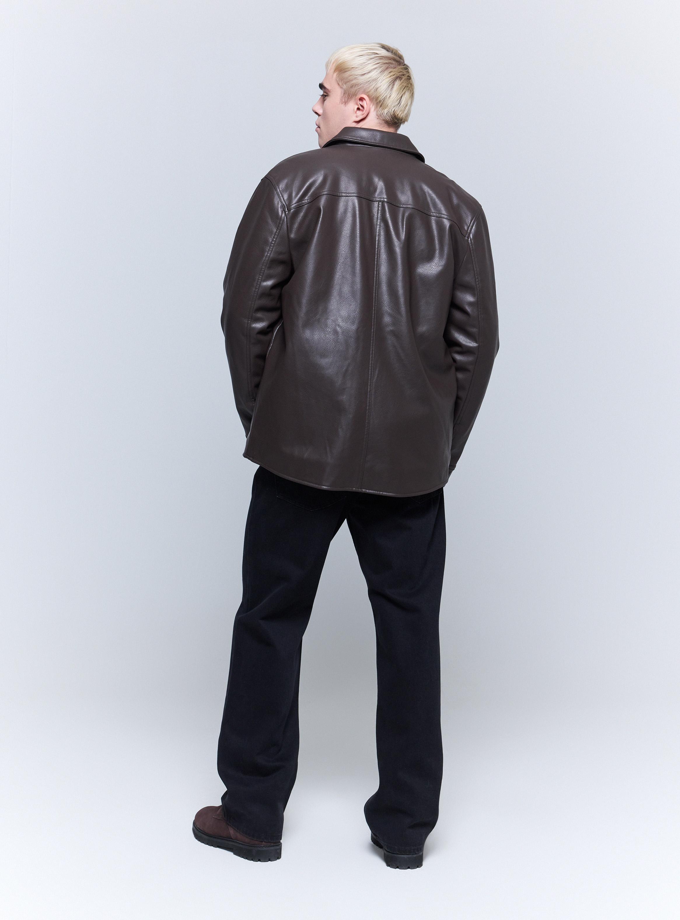 Chaqueta Cuero Sintético Cf-5