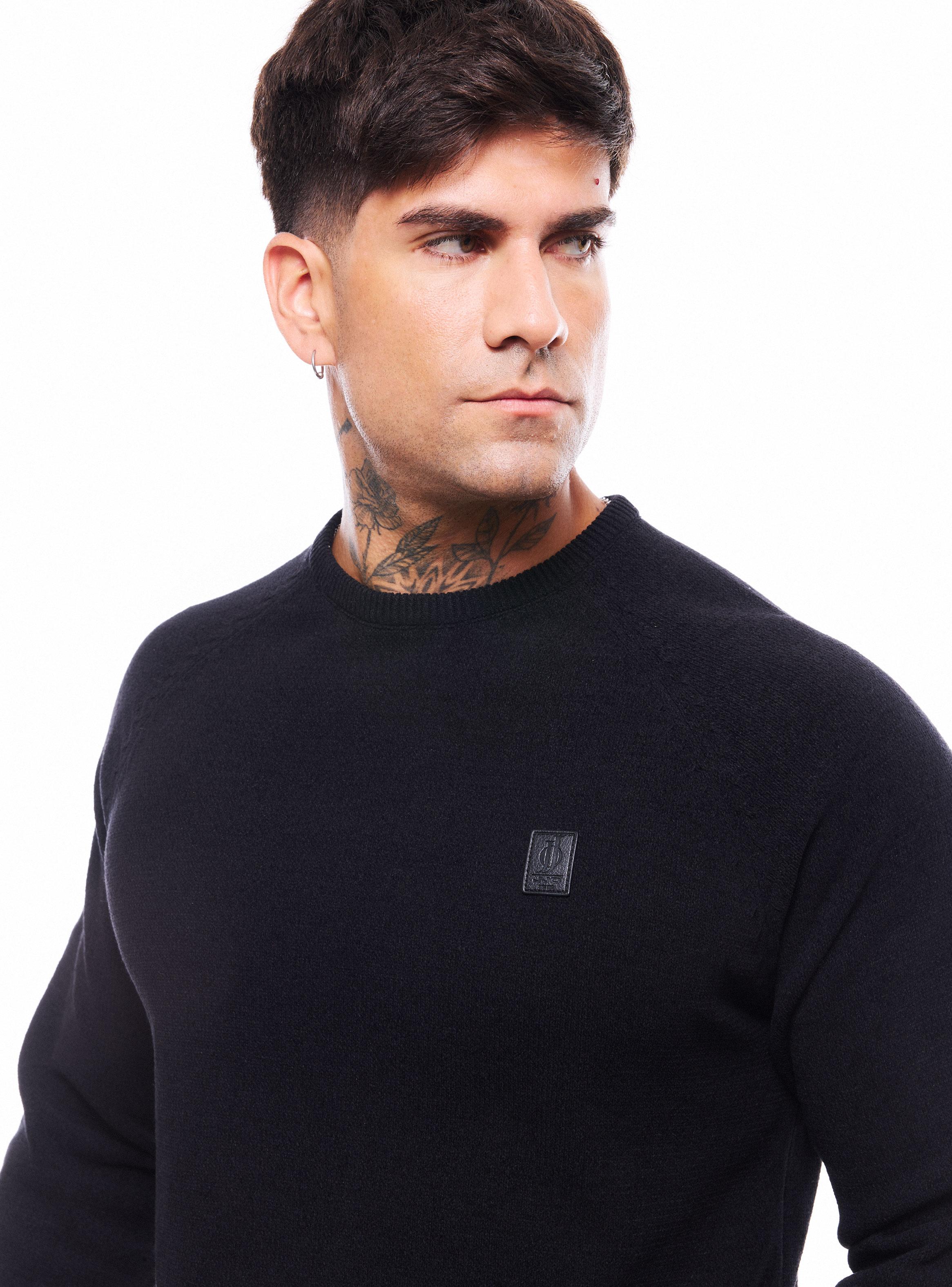 Sweater Cuello Redondo Lavado-2