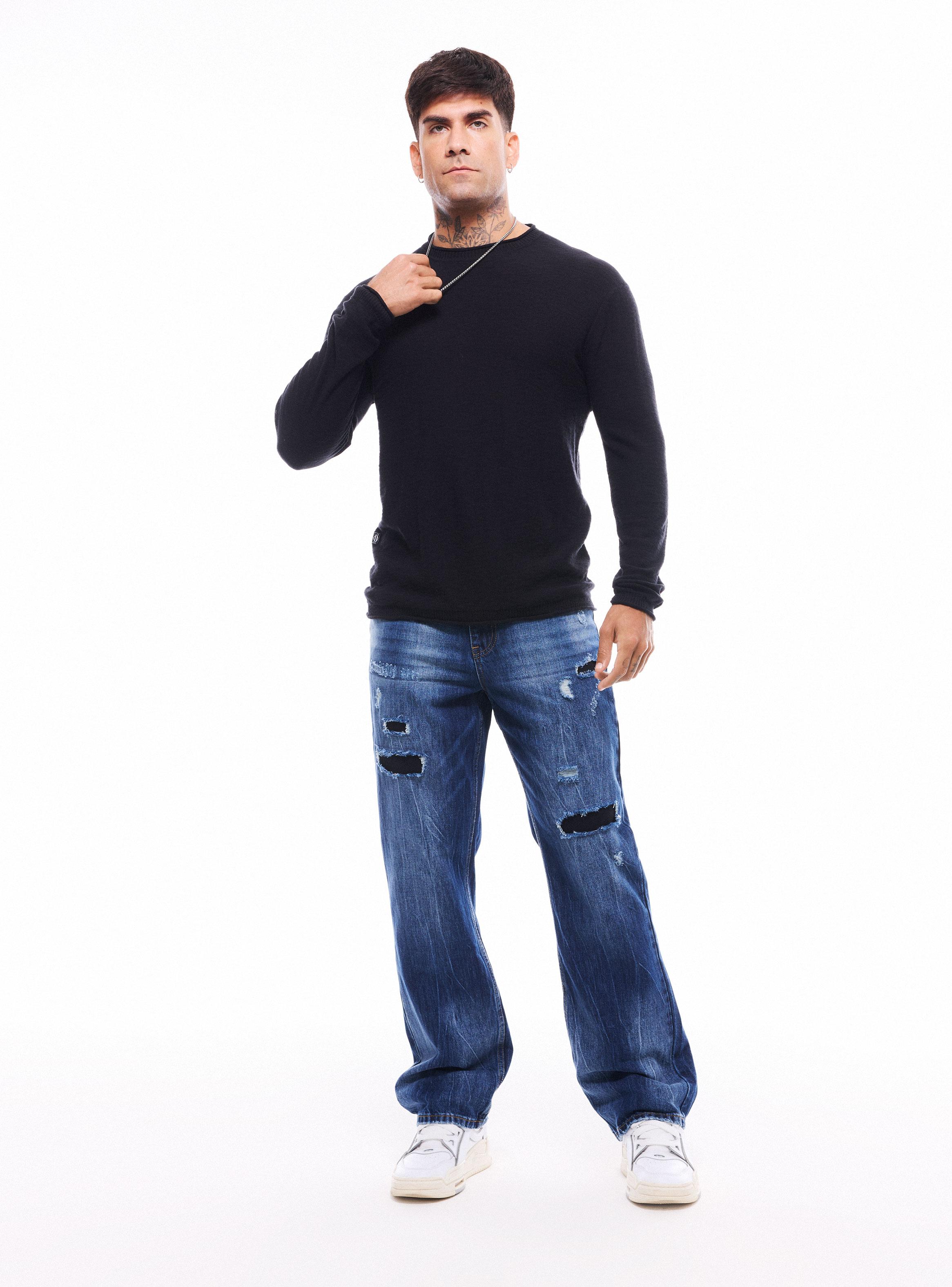 Polera Manga Larga Tejida-4