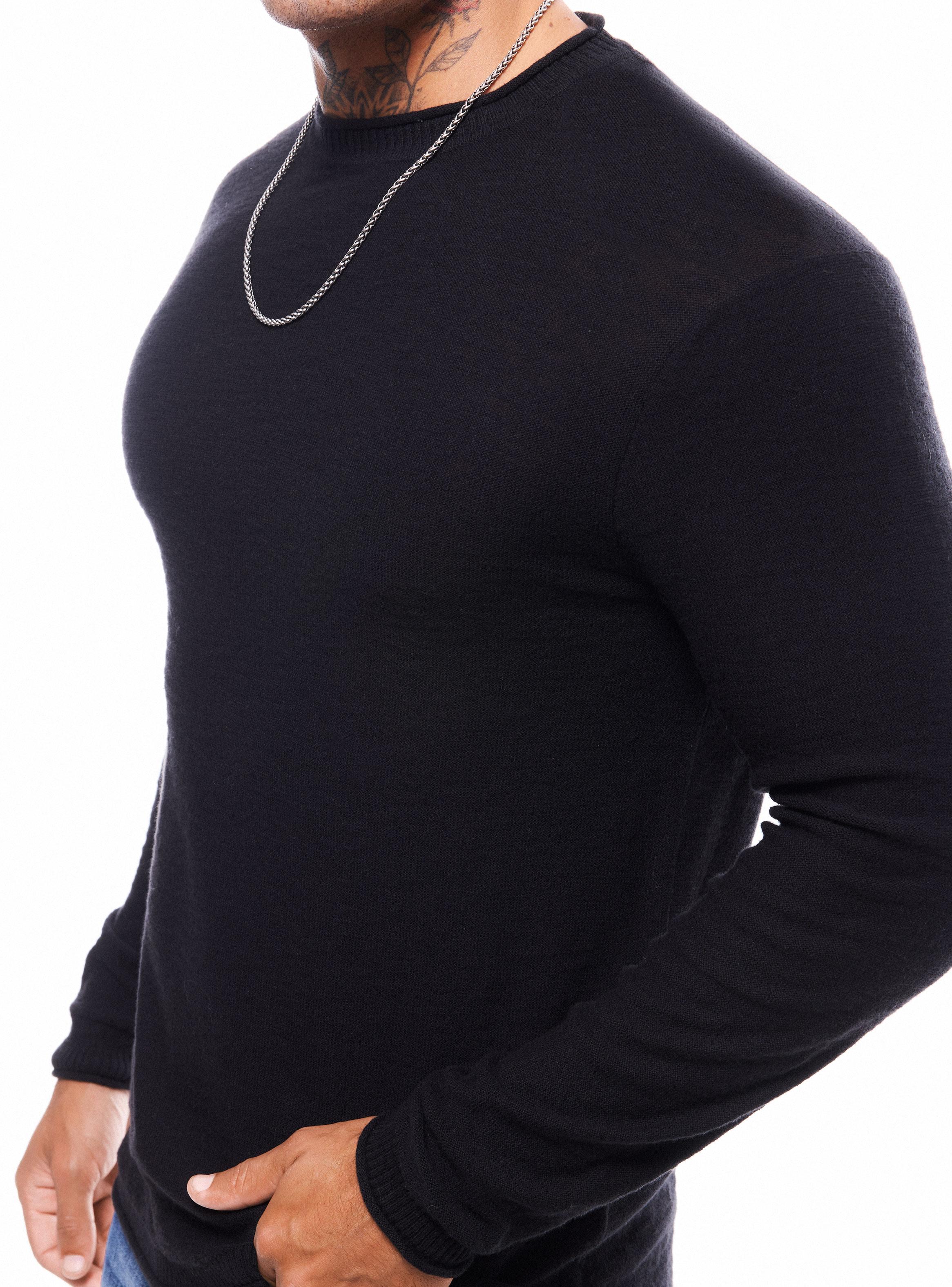 Polera Manga Larga Tejida-3