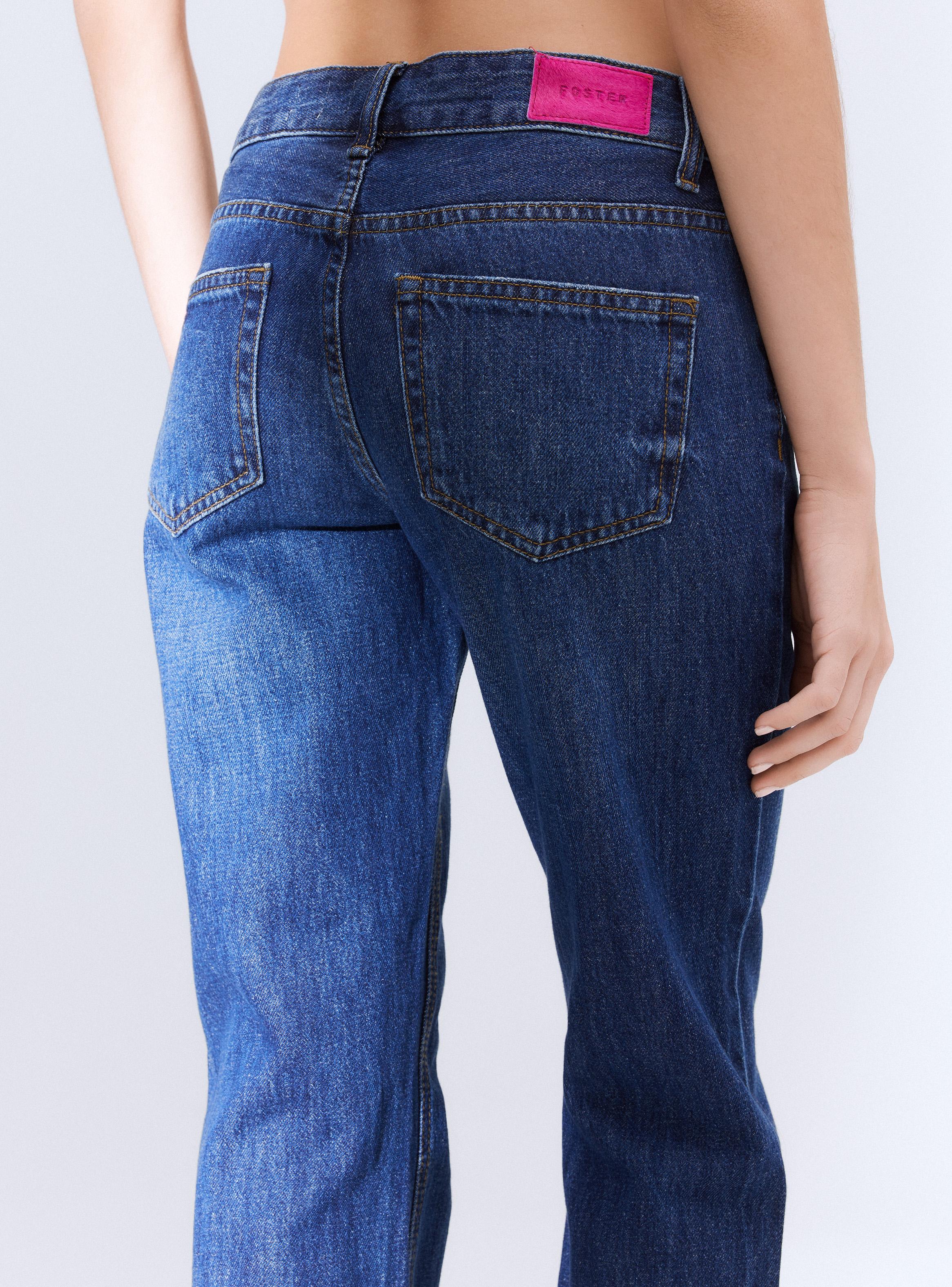 Jeans Corte Recto Tiro Medio-3