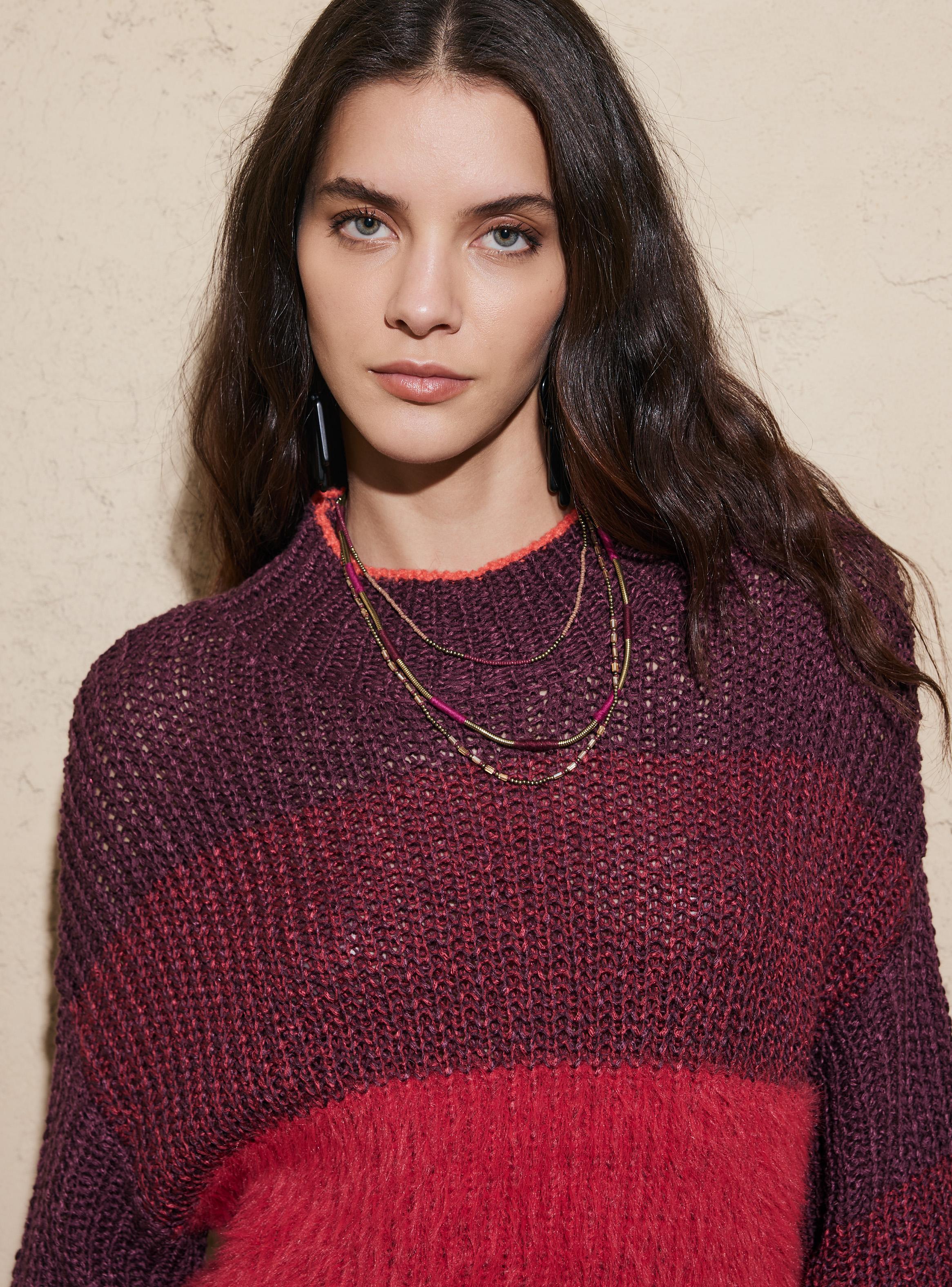 Sweater Franjas de Colores-2