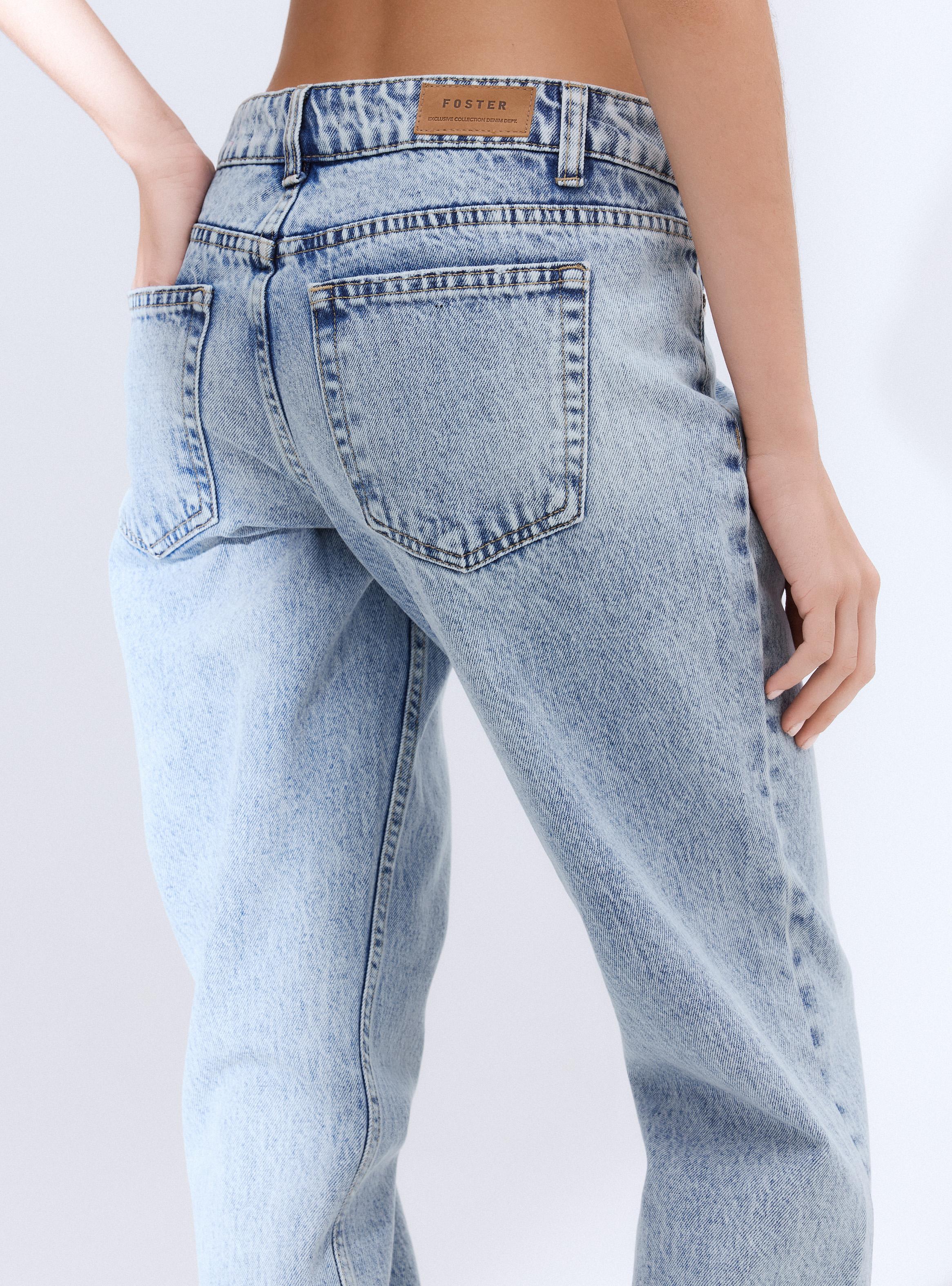 Jeans Slim Fit Tiro Bajo-3