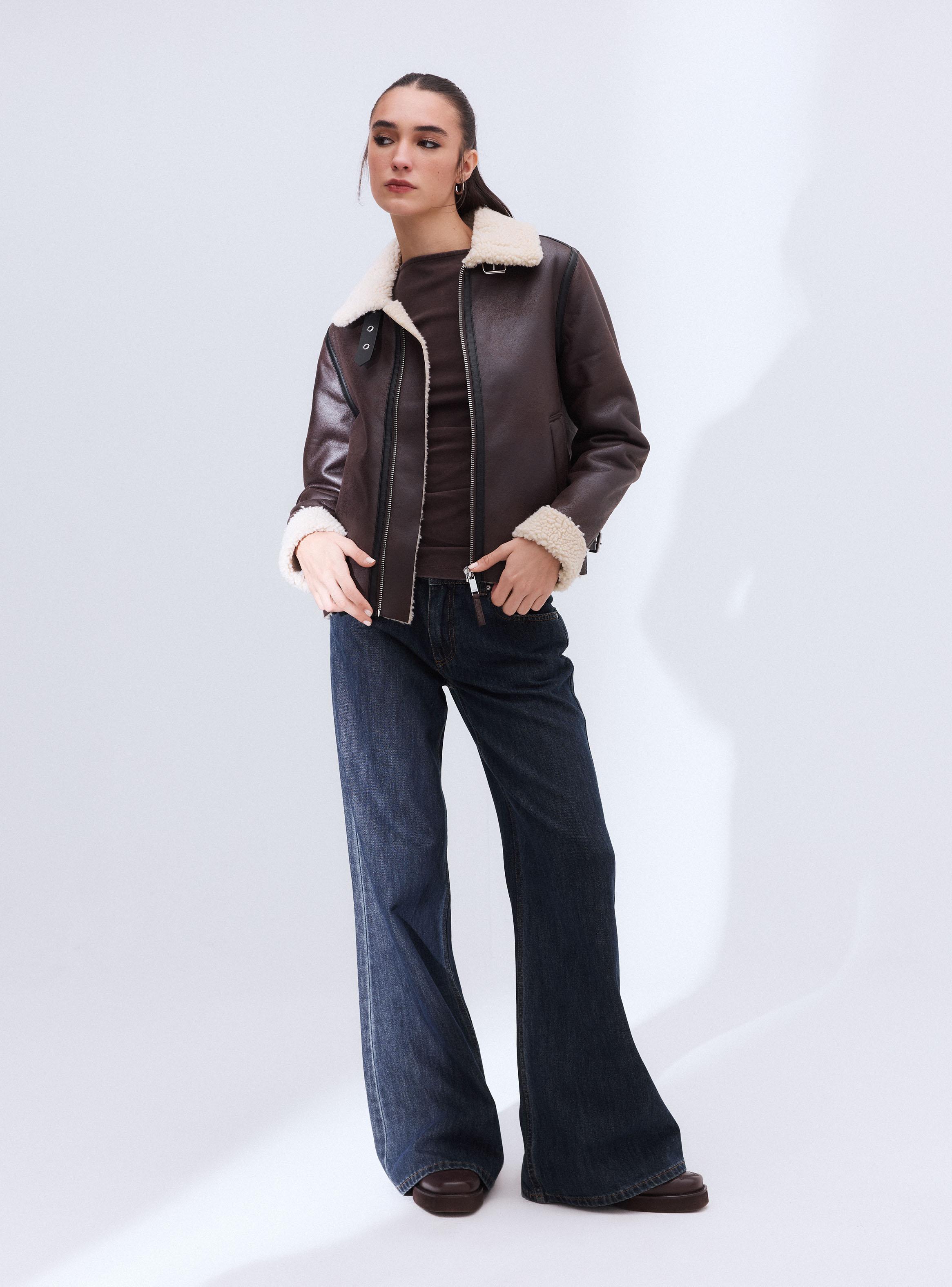 Chaqueta Aviadora Corta con Chiporro-4