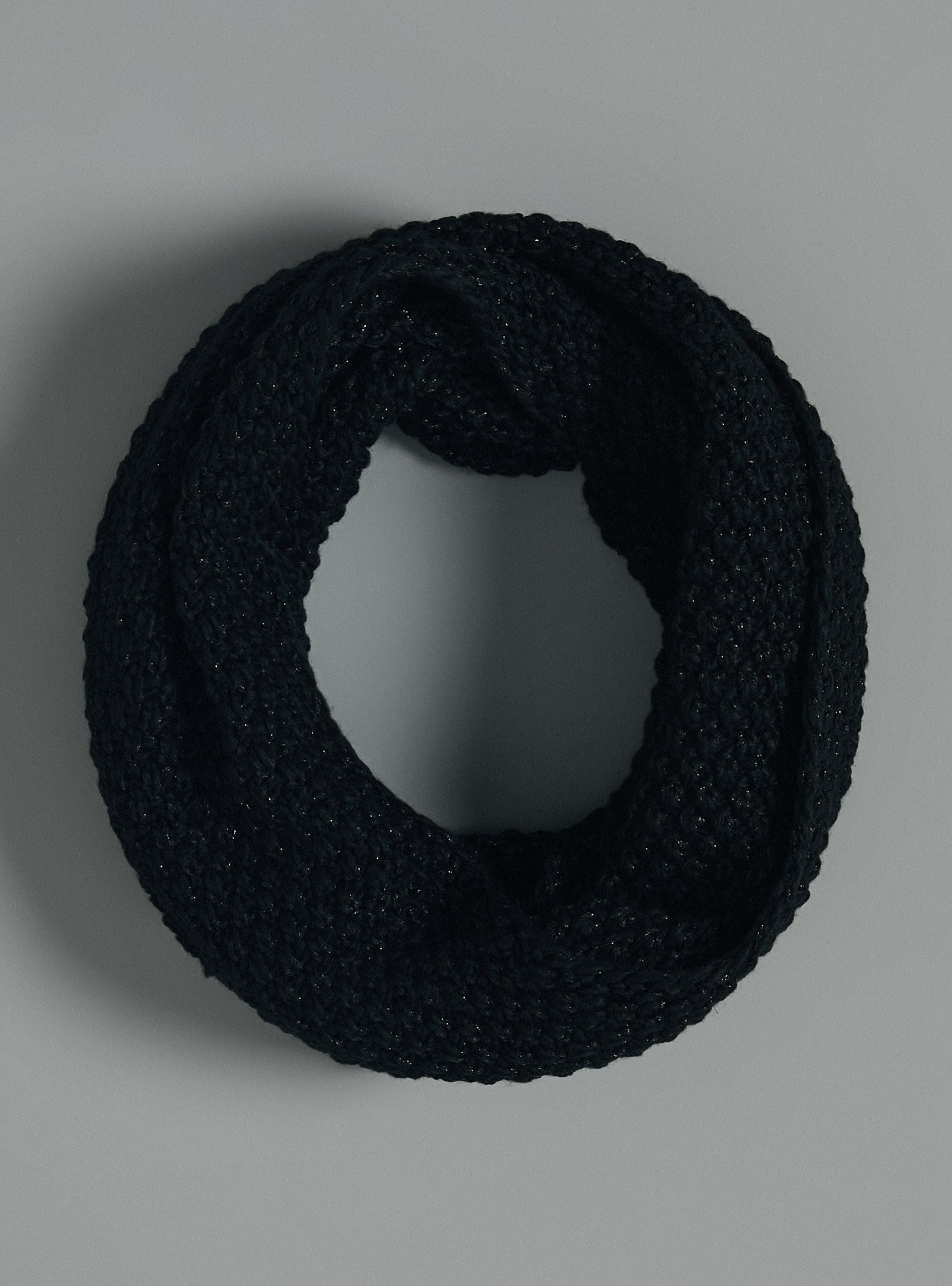 Bufanda Cuello Tejido con Brillo-2