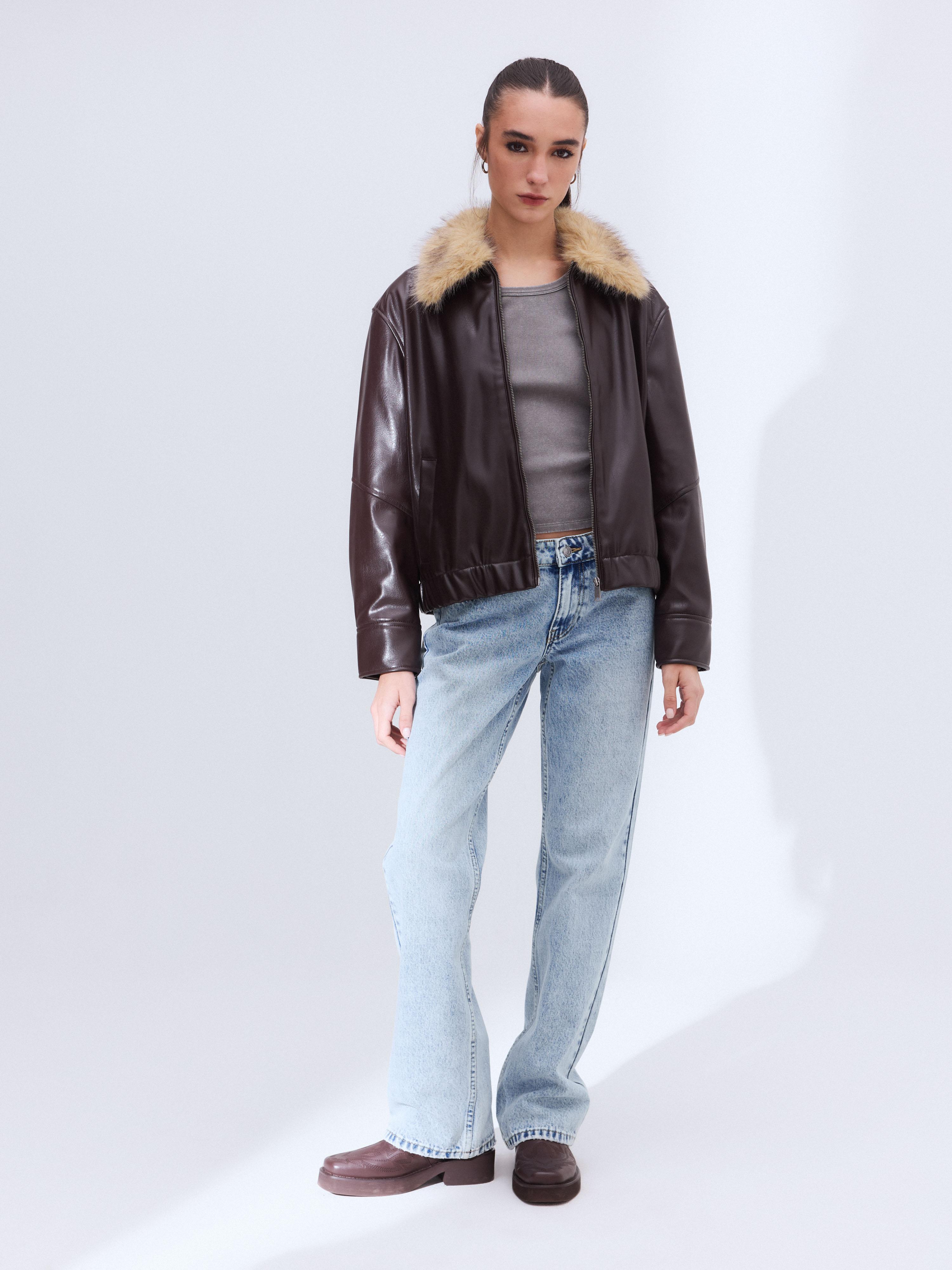 Chaqueta Cuello Pelo-4