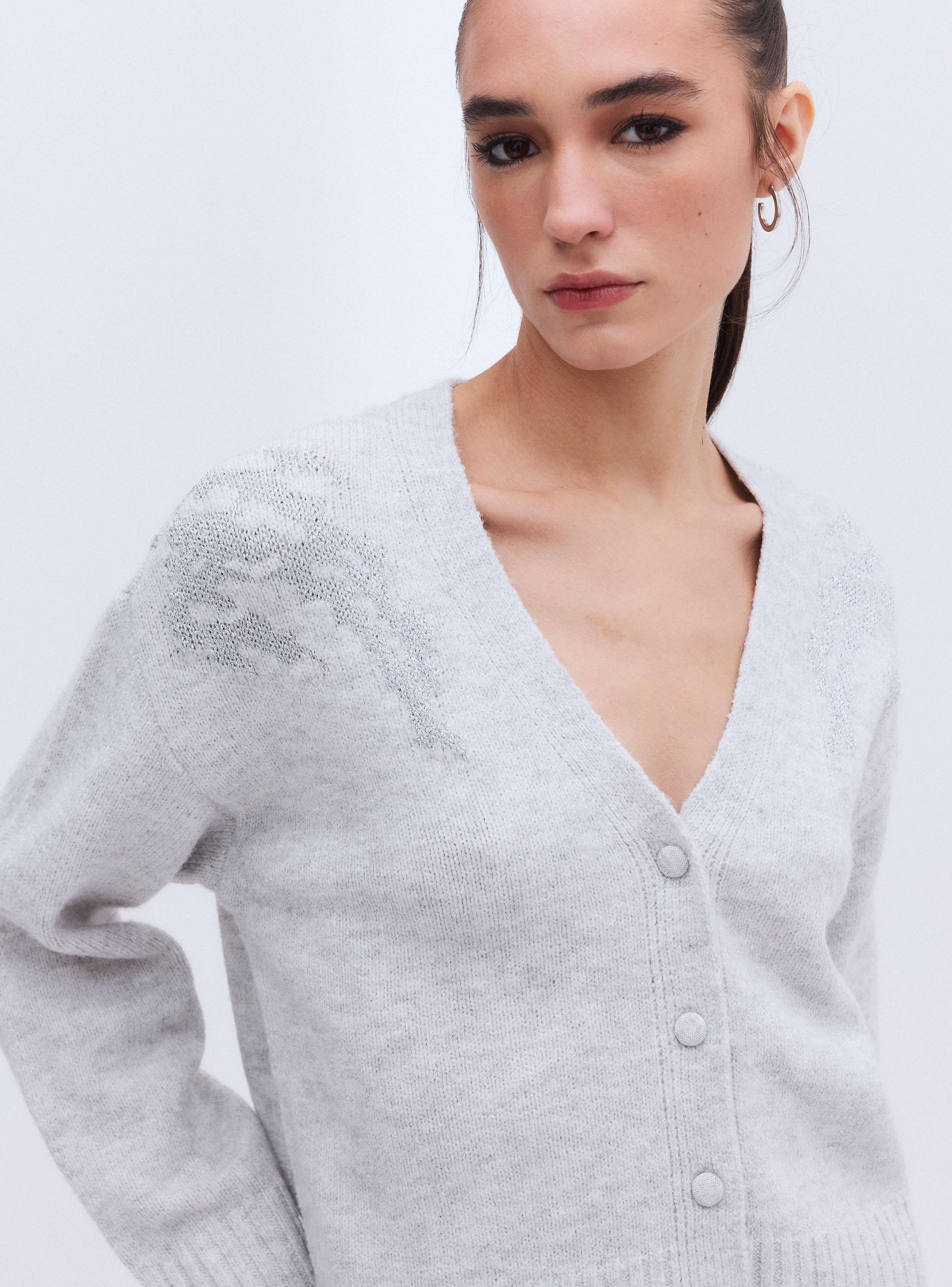 Chaleco Jaquard Lurex-3