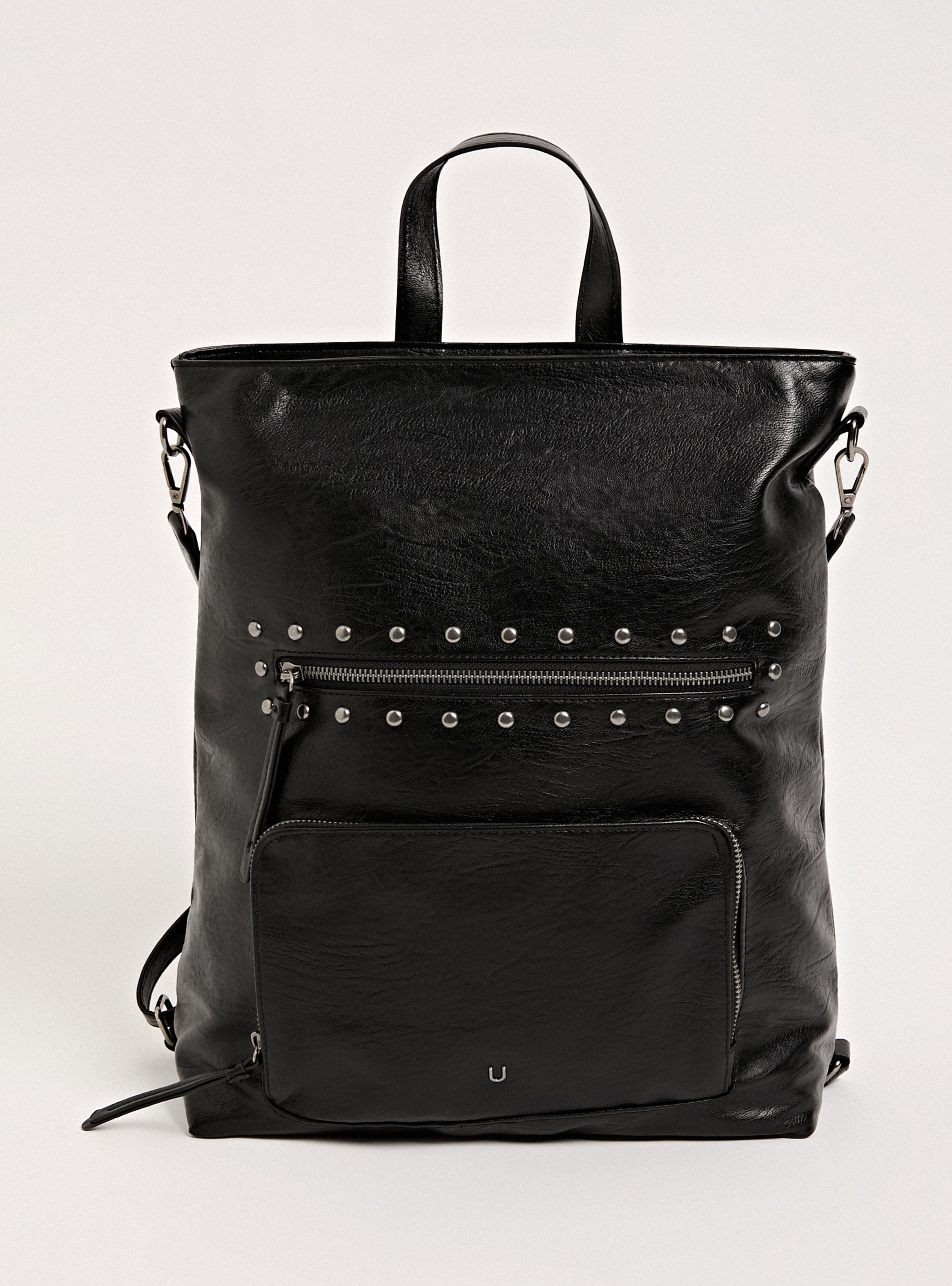 Mochila Grande con Detalles de Tachas-2