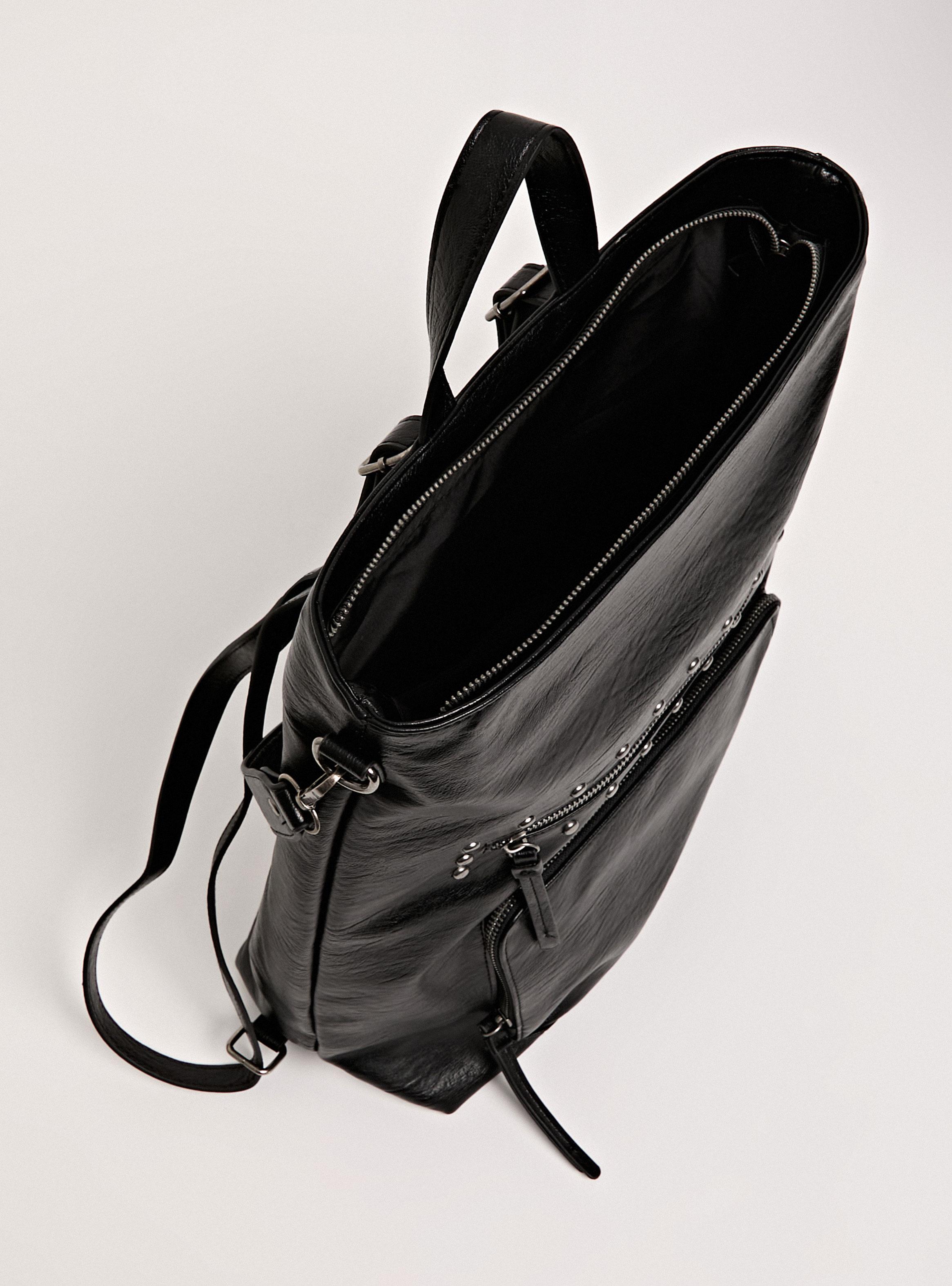 Mochila Grande con Detalles de Tachas-5