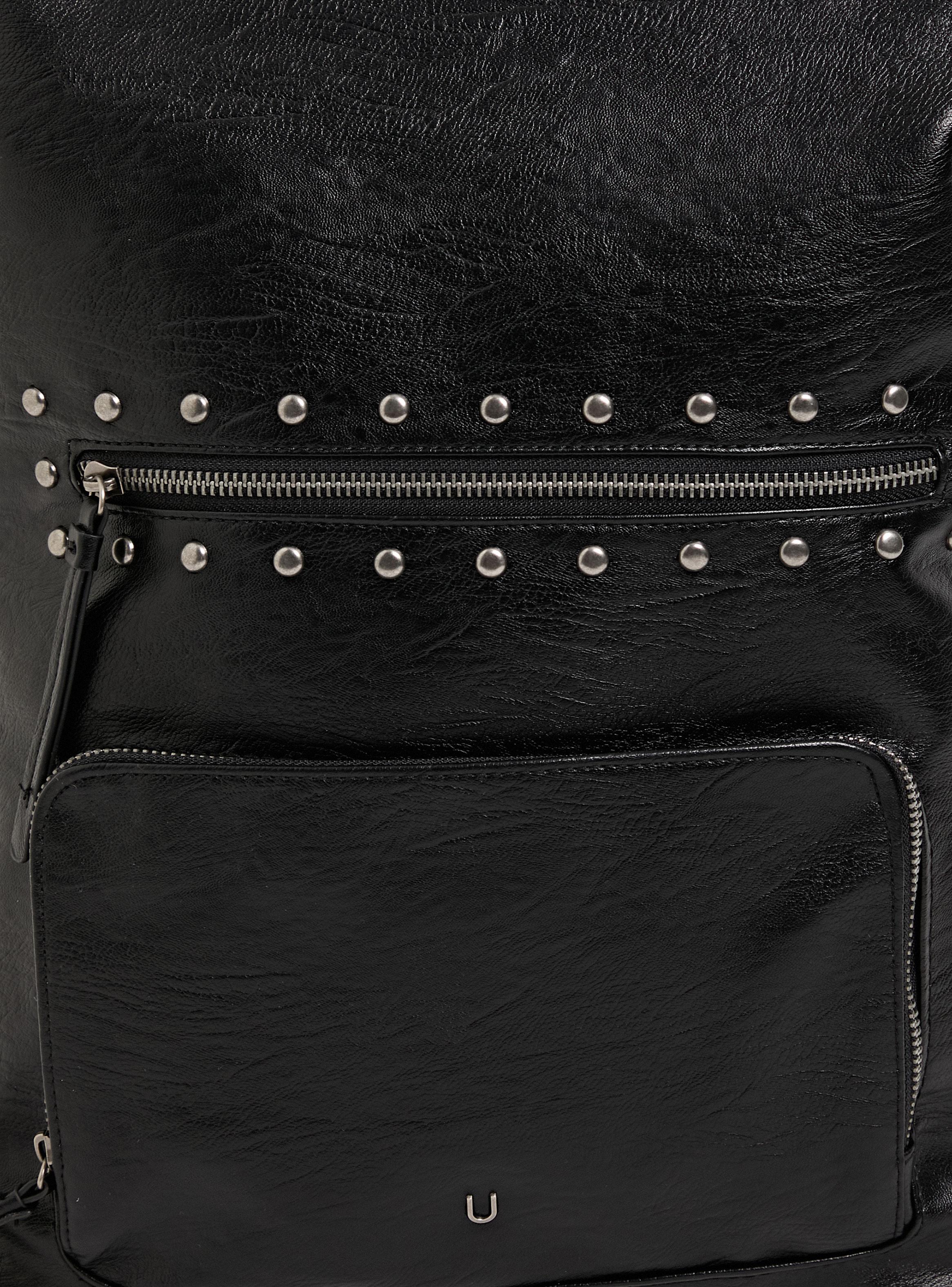 Mochila Grande con Detalles de Tachas-6