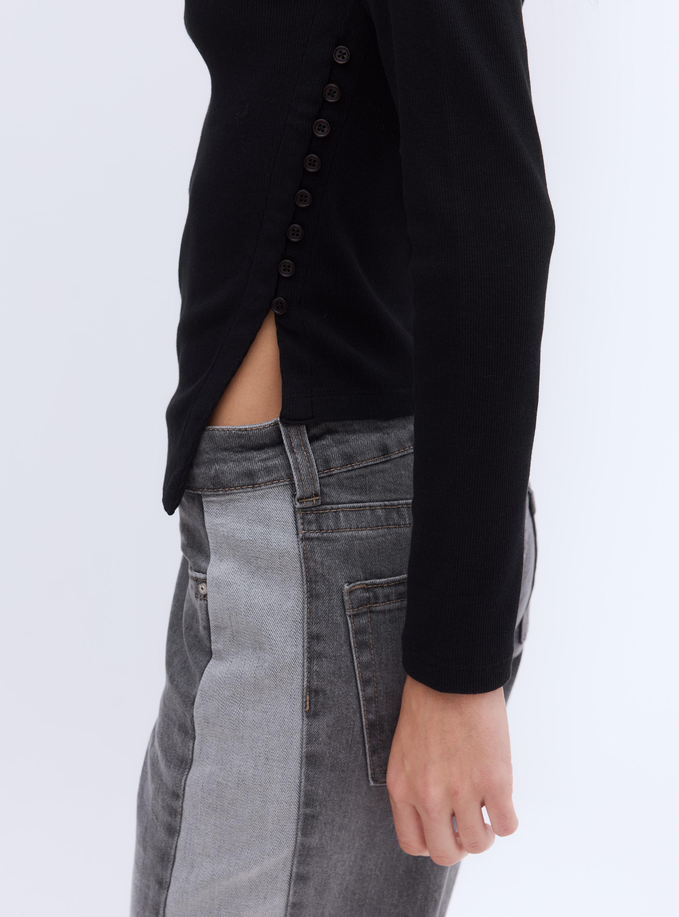 Polera Botones Laterales-3