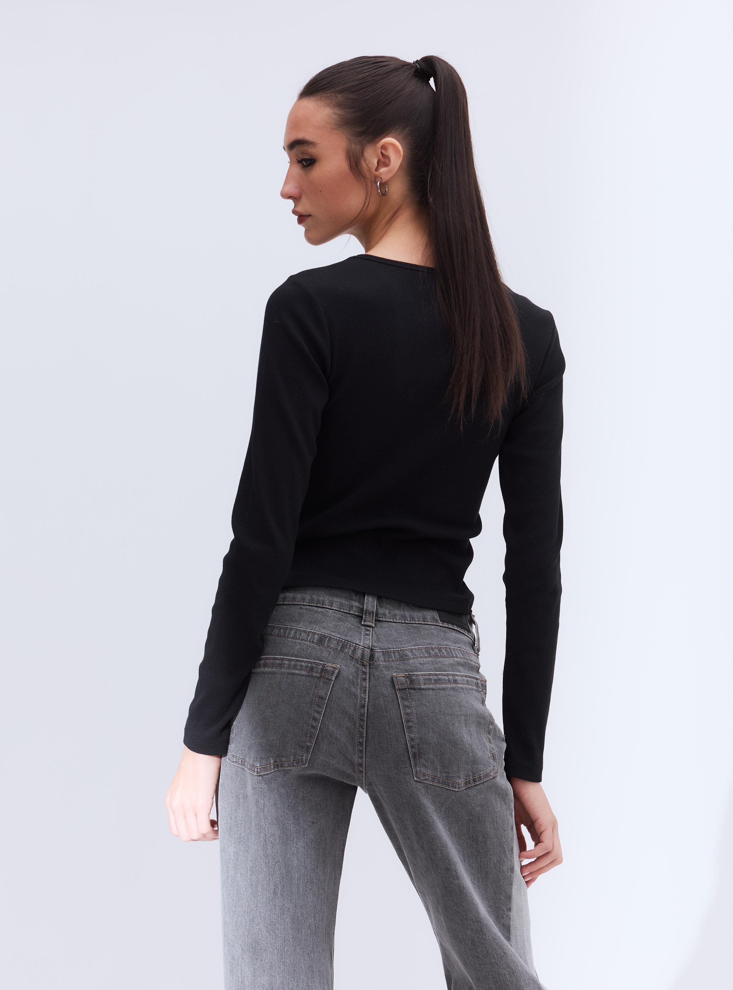 Polera Botones Laterales-1