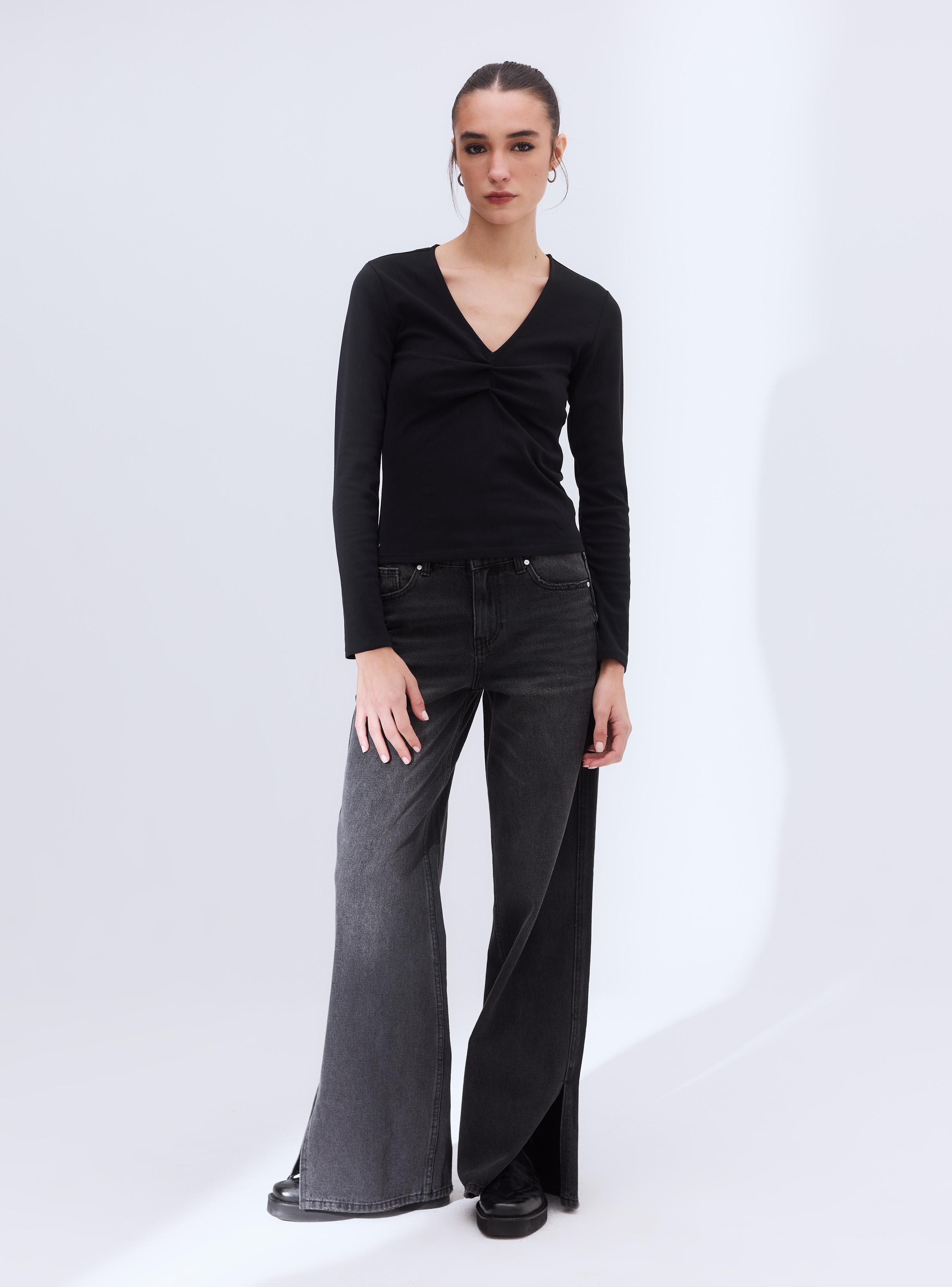 Polera Escote Frunces-4