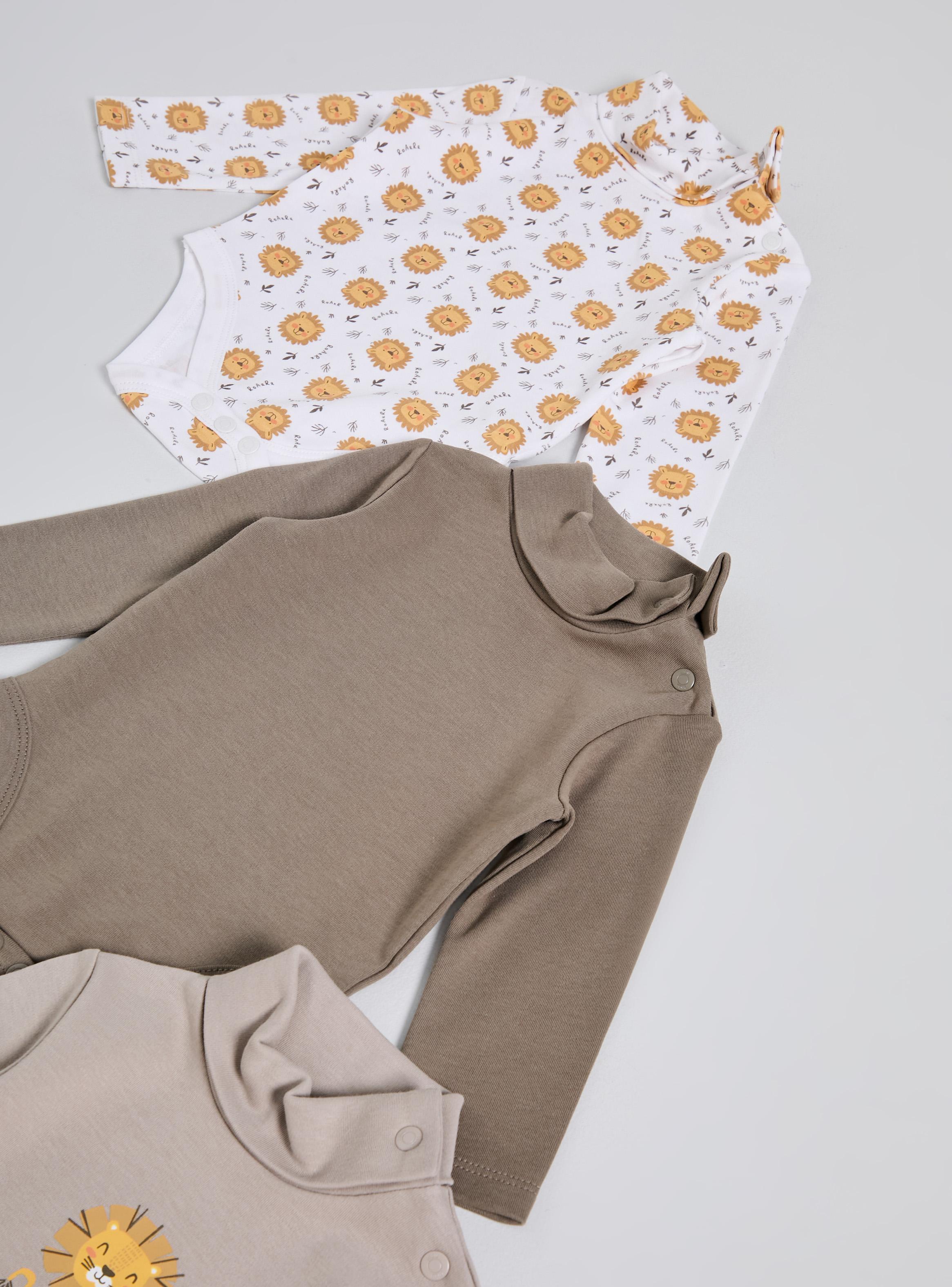 Body Tripack con Estampados Femeninos-2
