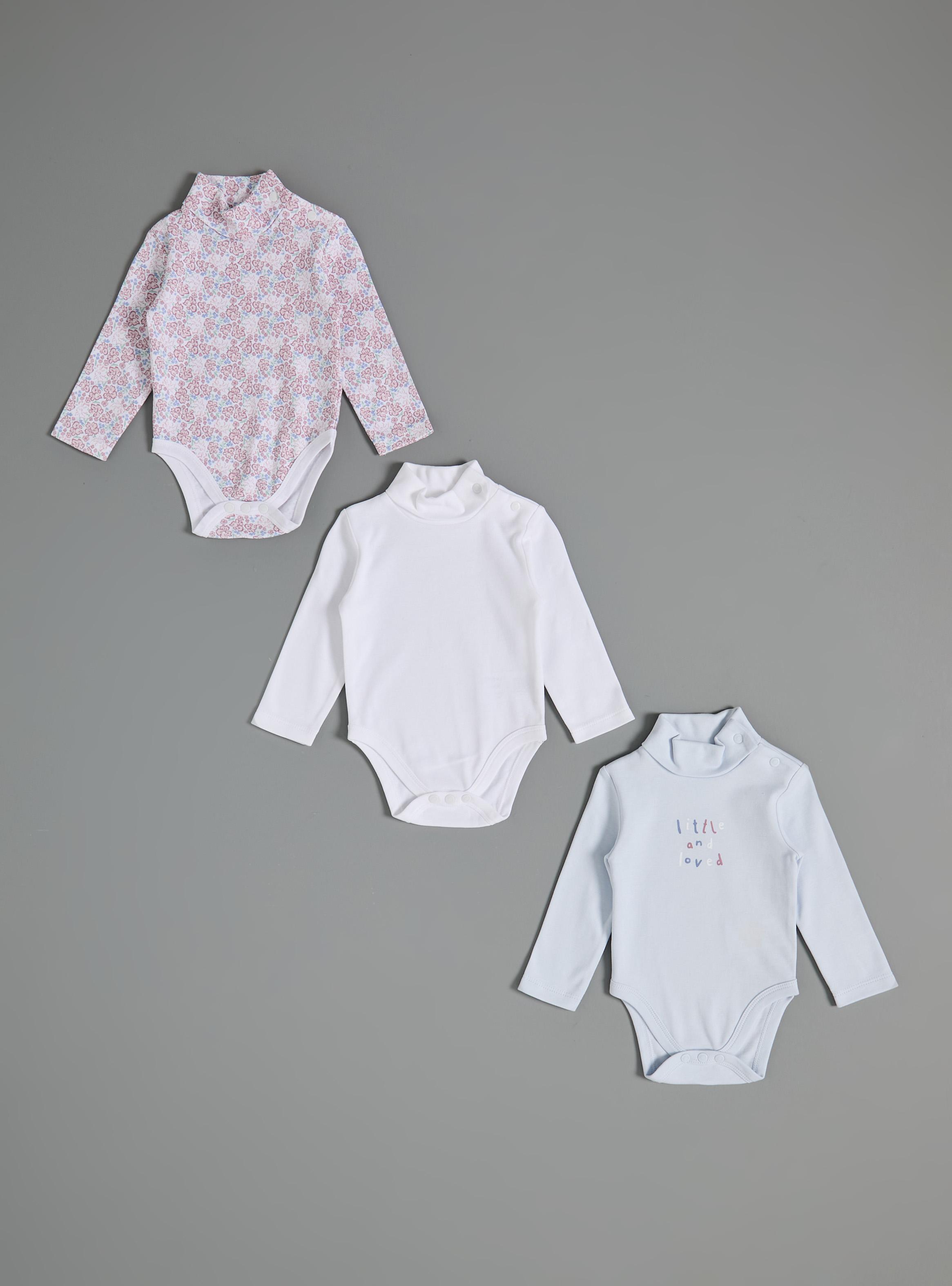 Body tripack con Estampados Masculinos-0