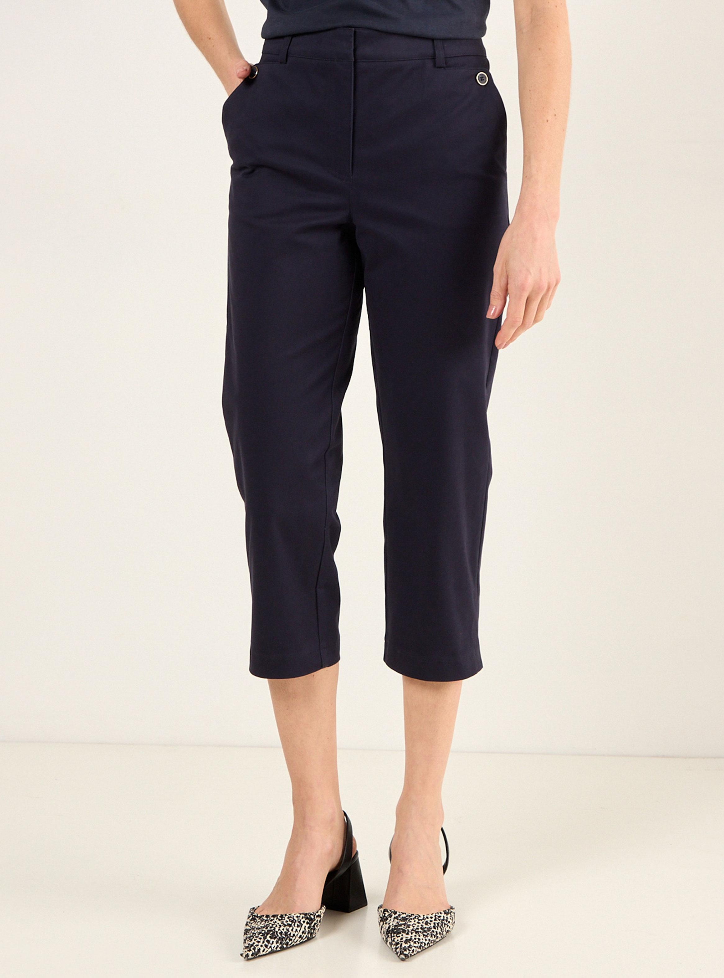 Pantalón Capri Liso-0