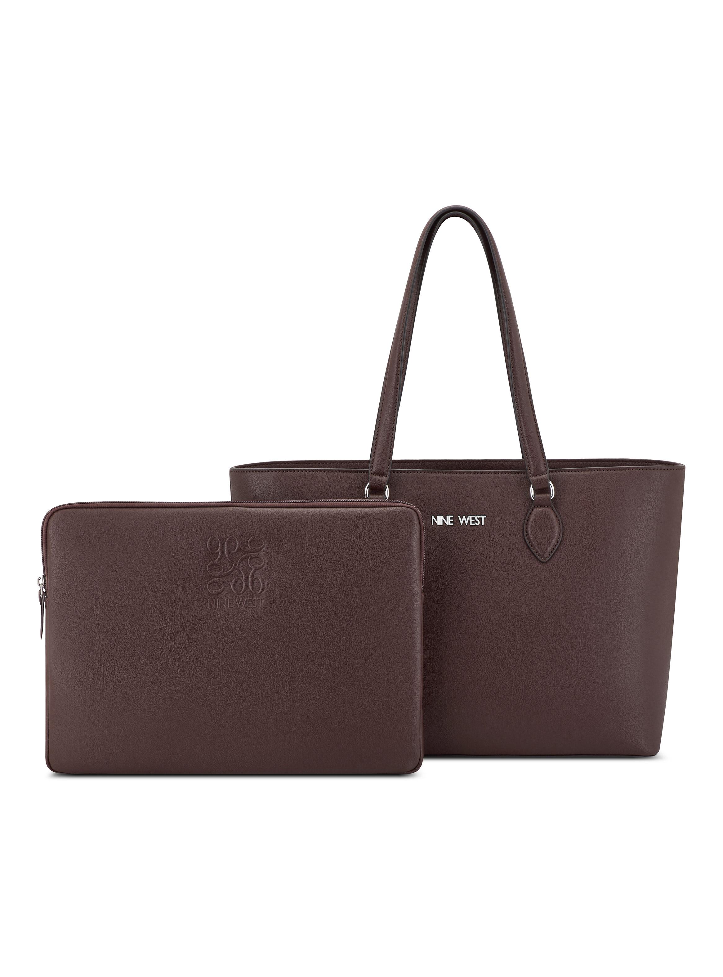 Cartera de Hombro Tote Nyra Café-5