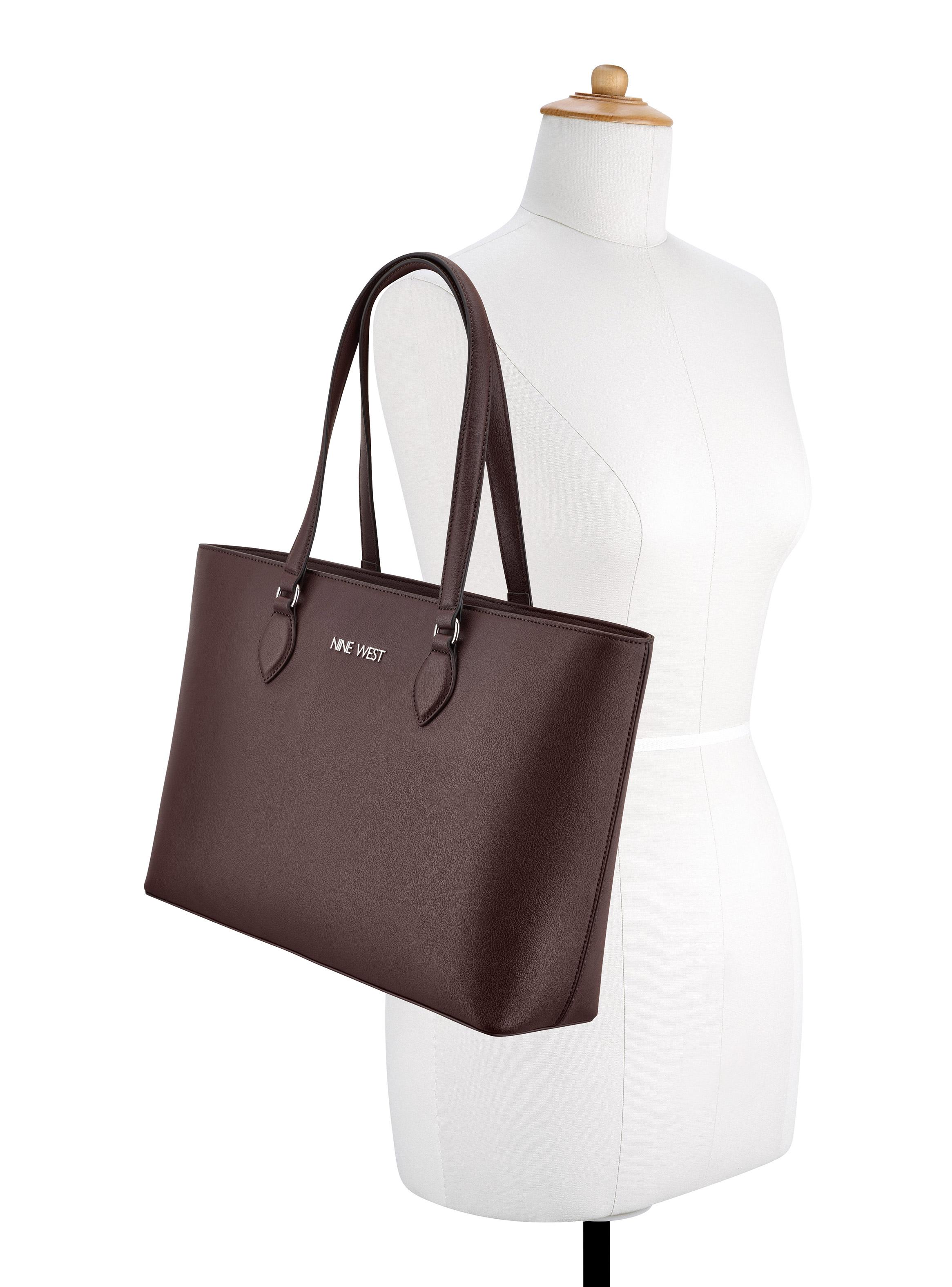 Cartera de Hombro Tote Nyra Café-3