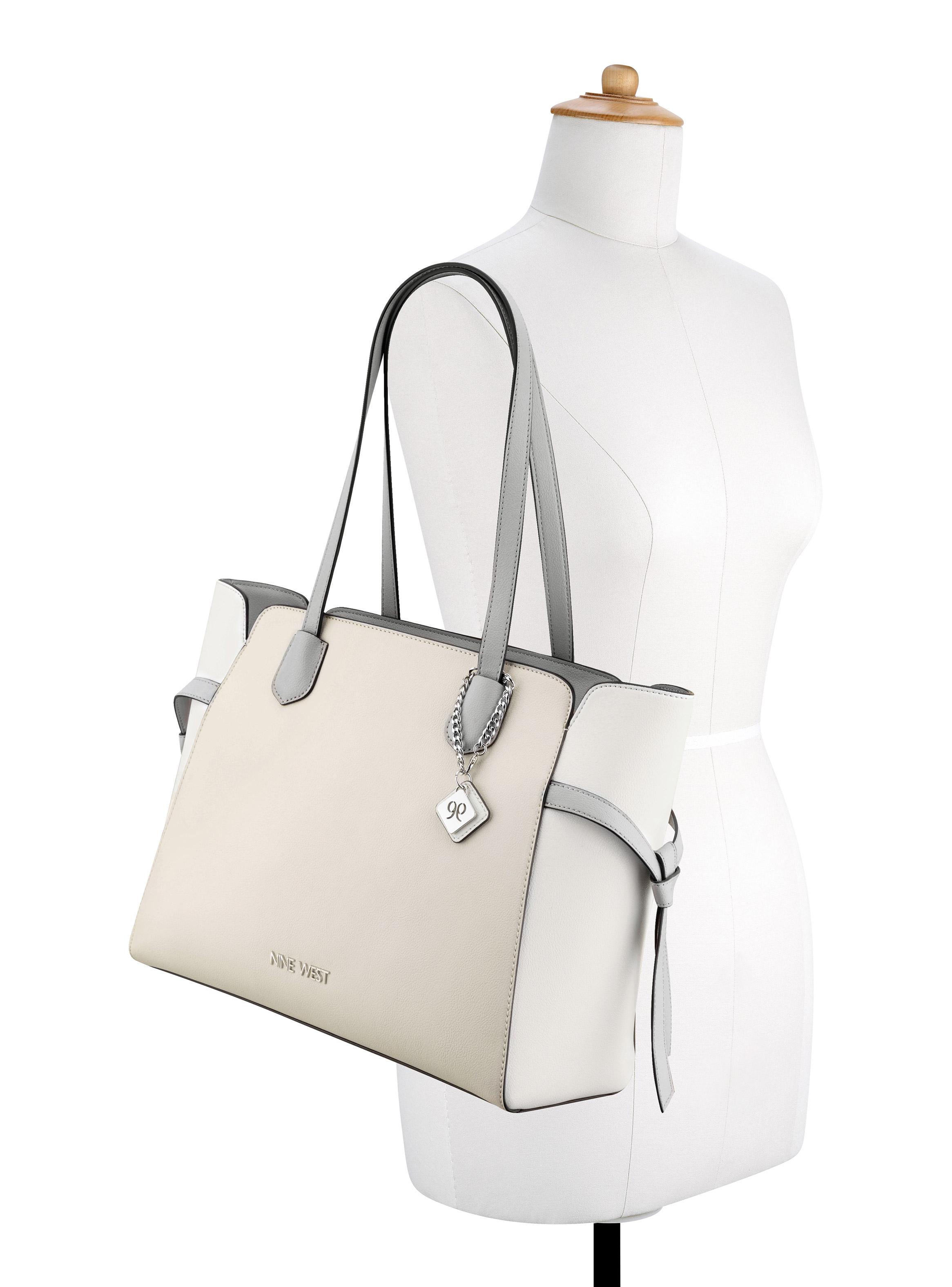 Cartera de Hombro Tote Isidore Gris-3