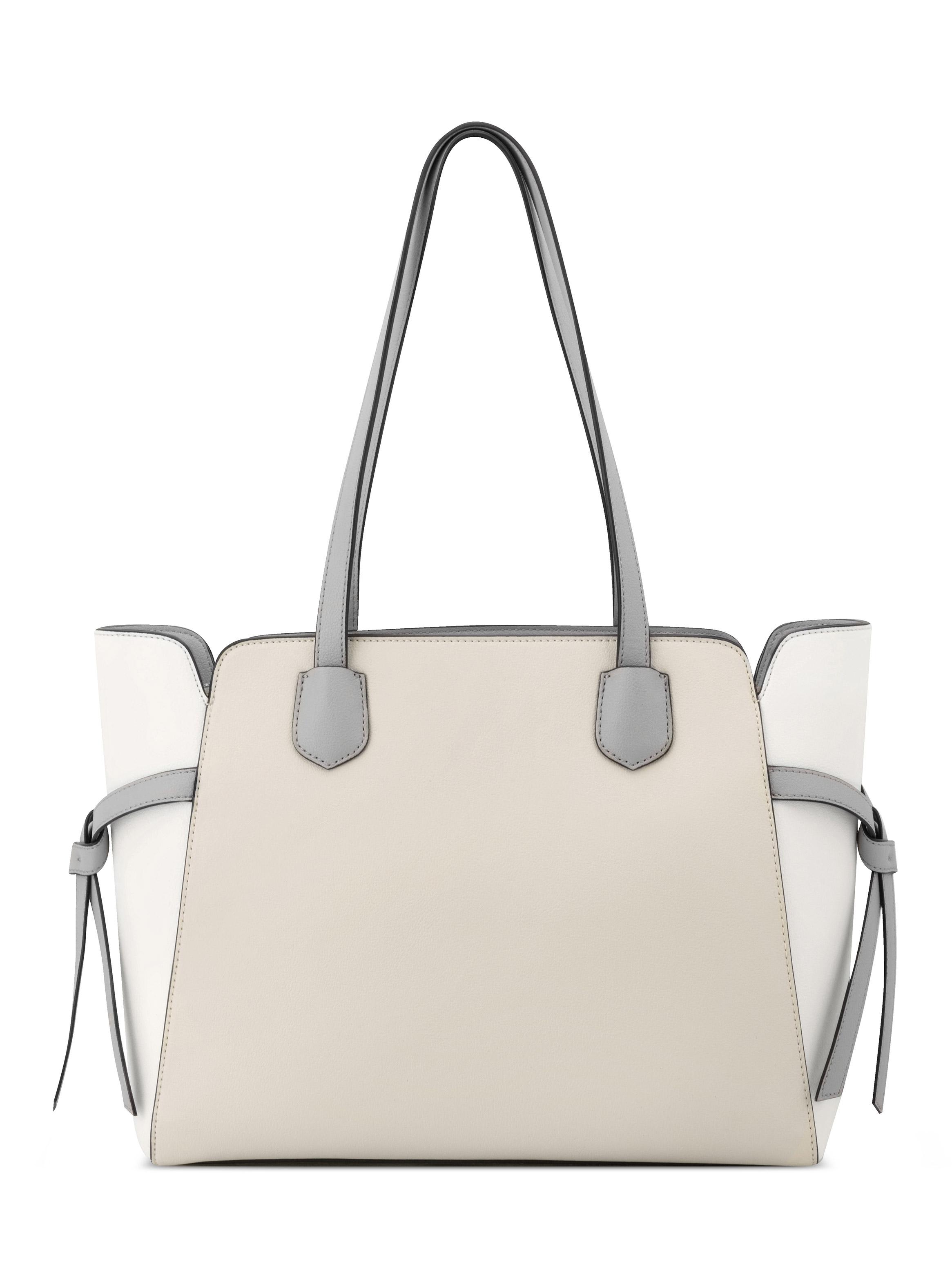 Cartera de Hombro Tote Isidore Gris-4