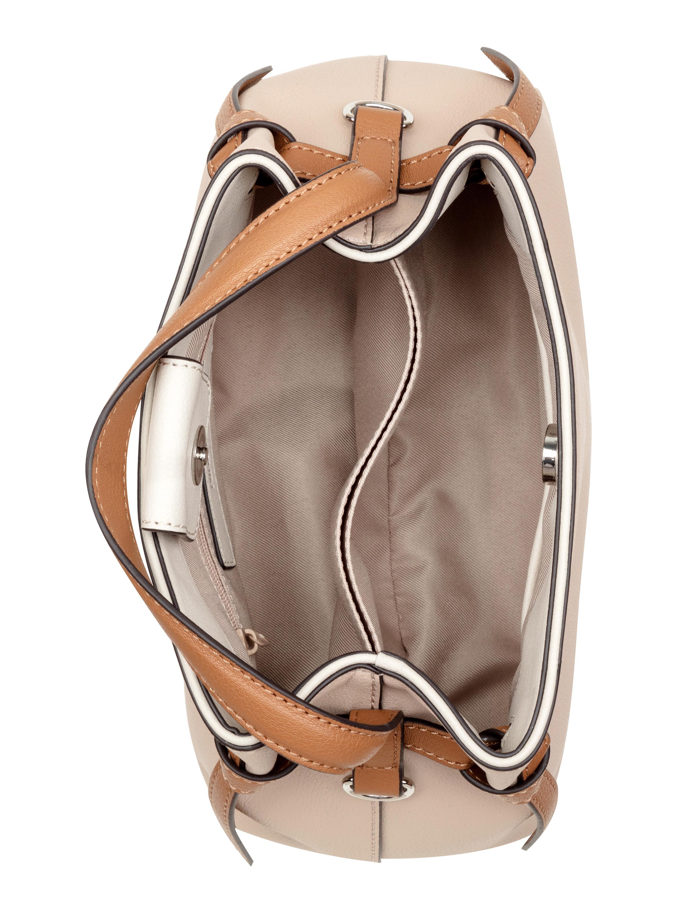 Cartera de Hombro Isidore Beige-4