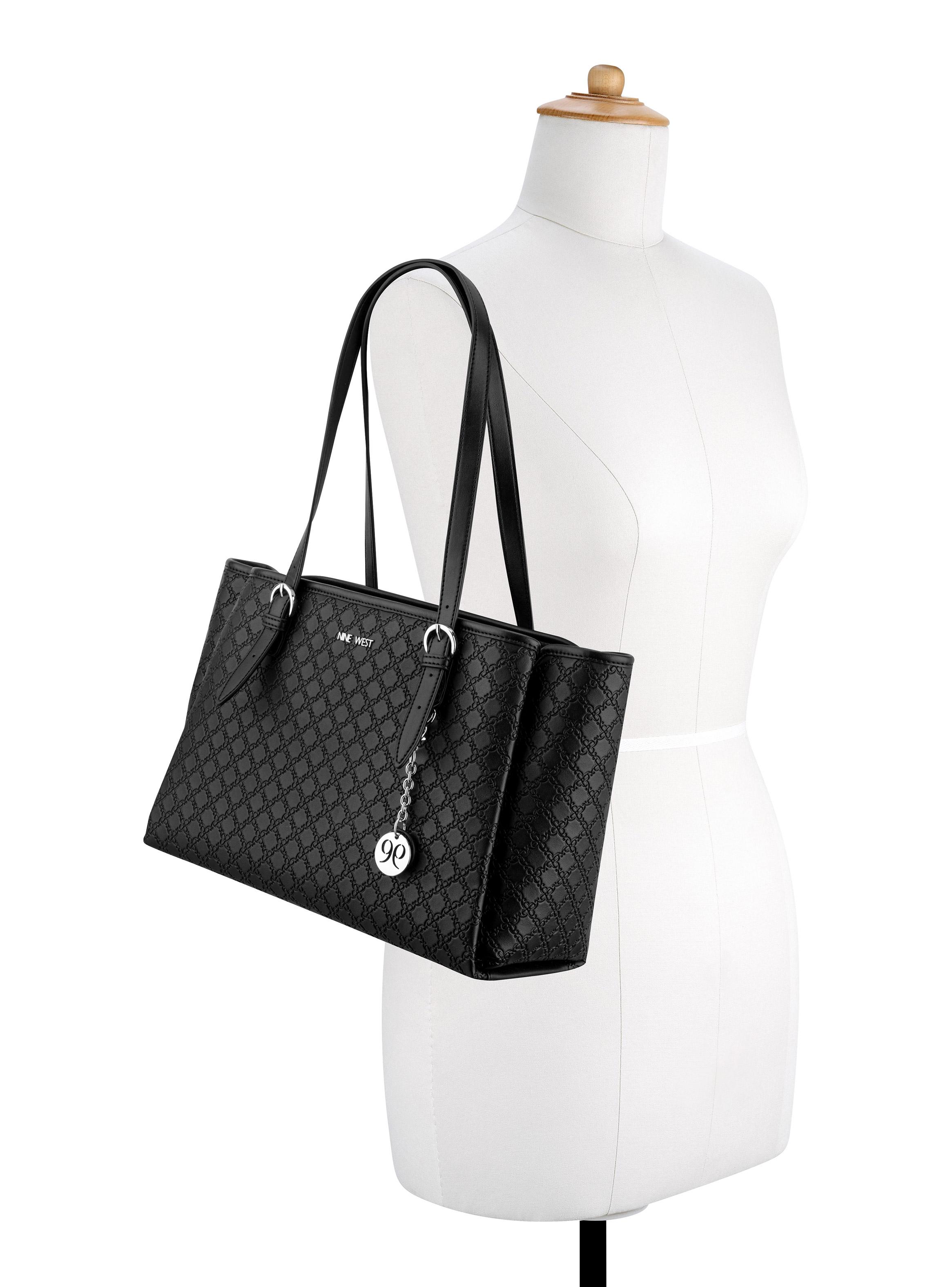 Cartera de Hombro Tote Kieran Negro-3