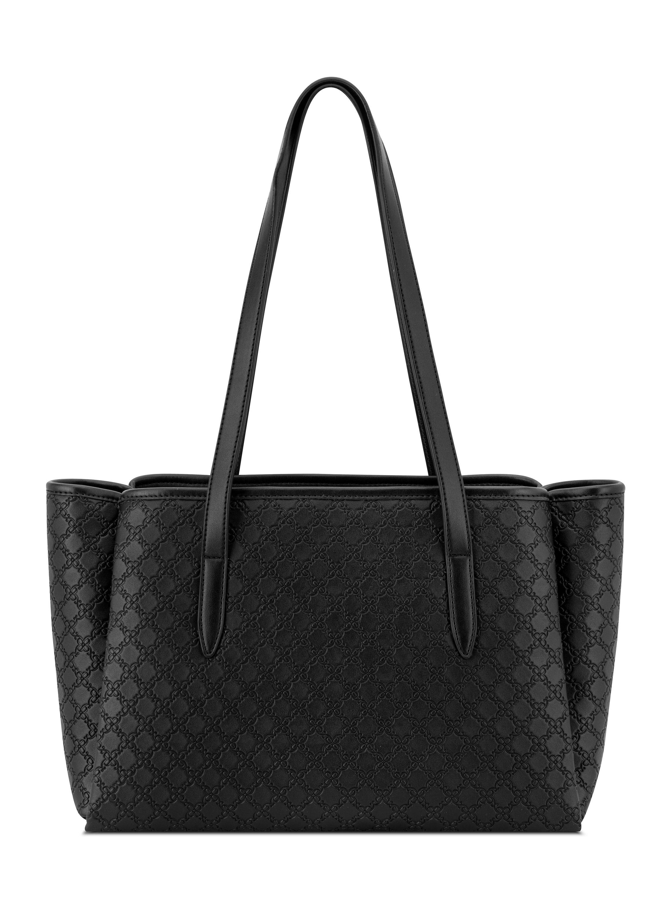 Cartera de Hombro Tote Kieran Negro-4