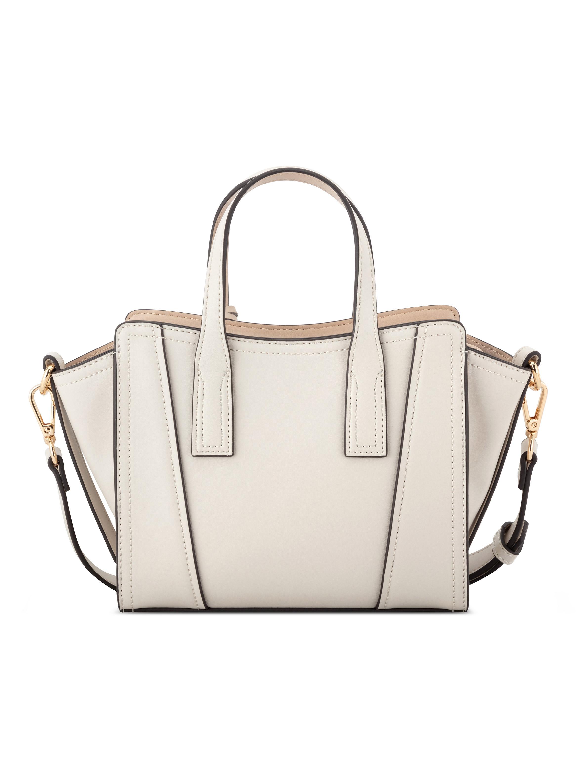 Cartera de Mano Mini Fleura Blanco-4