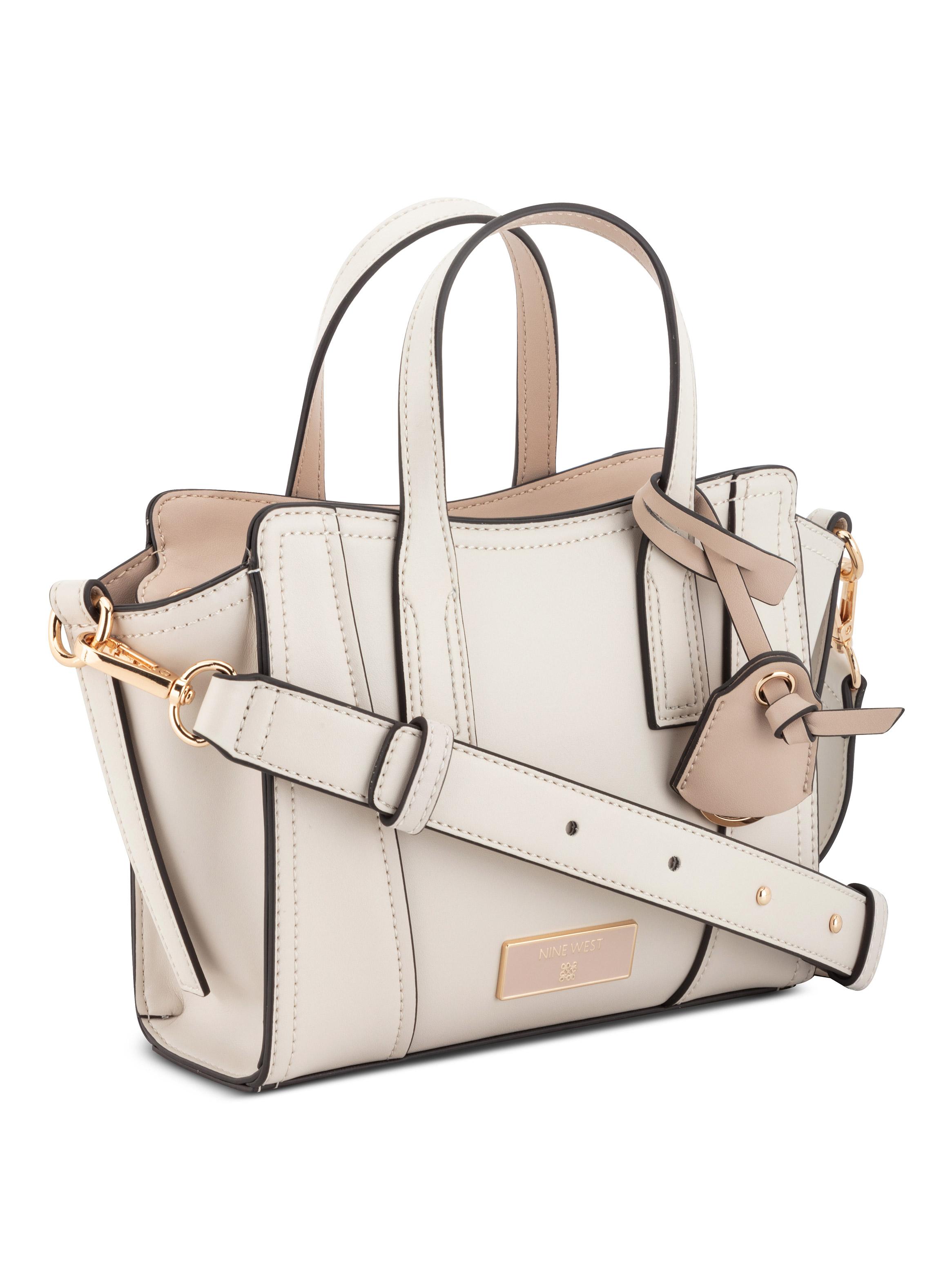 Cartera de Mano Mini Fleura Blanco-2