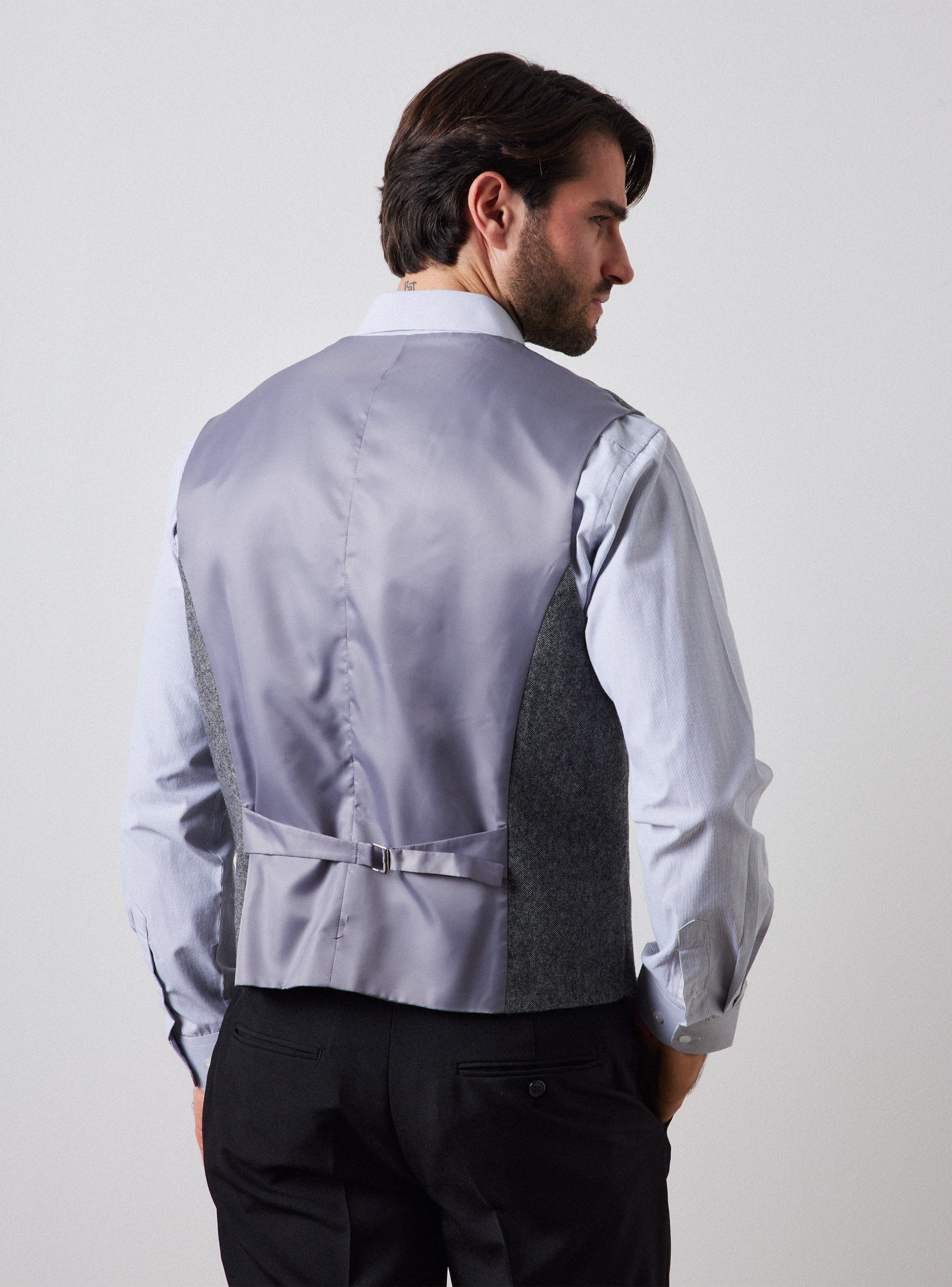 Chaleco Tweed Texturado-1