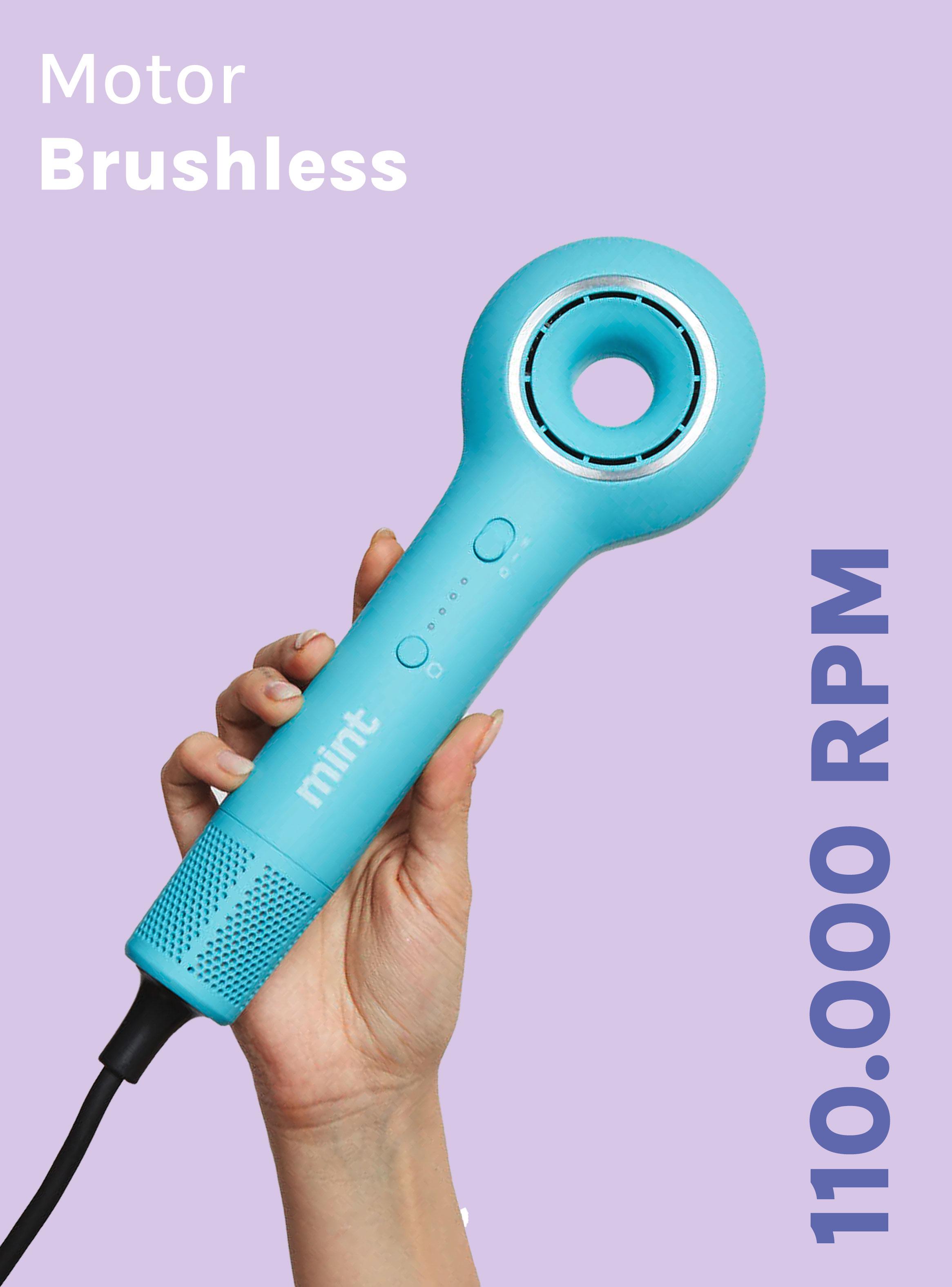 Secador de Pelo Magnético Loop MHR-026 Celeste-5