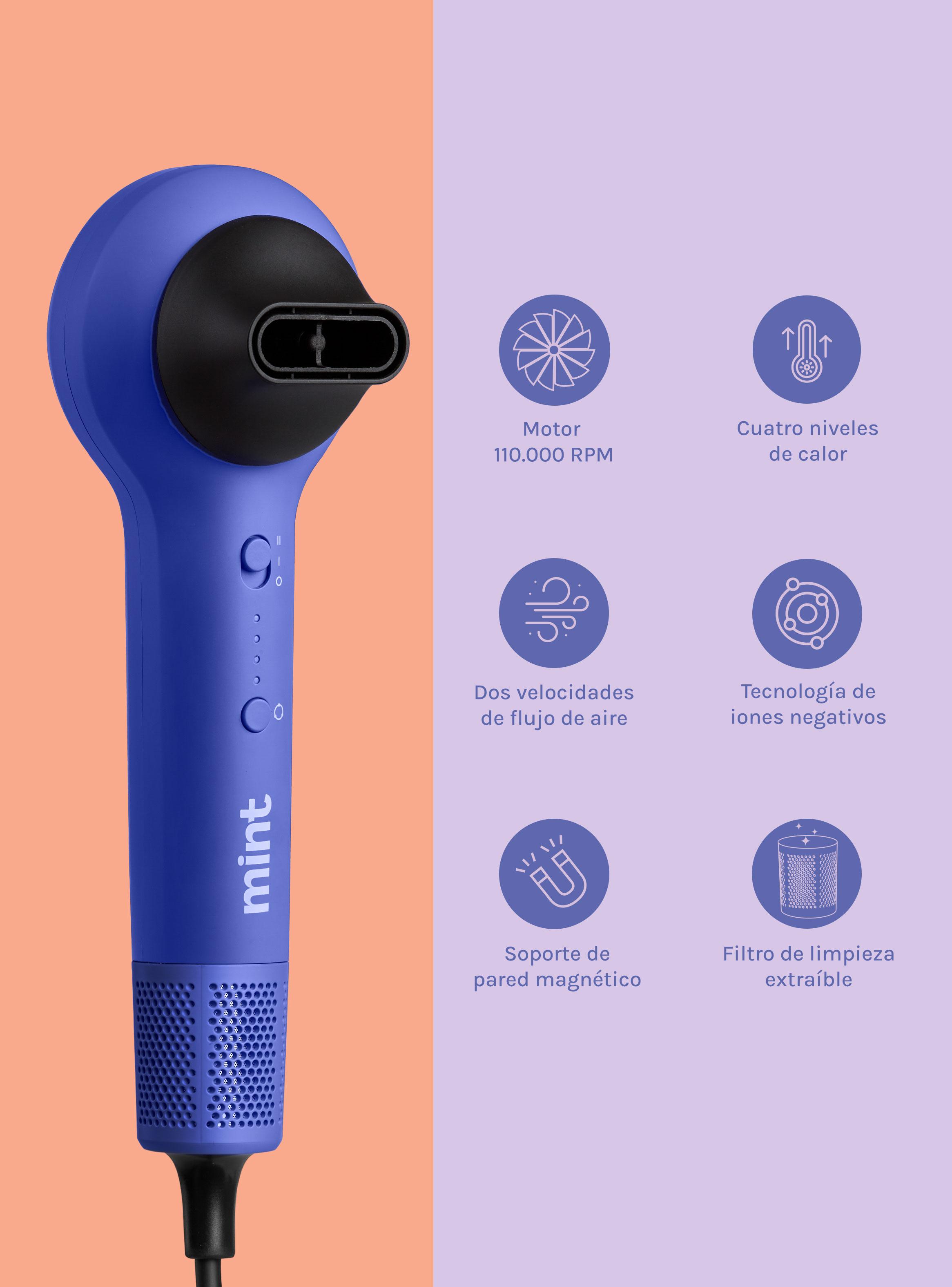 Secador de Pelo Magnético Loop MHR-029 Morado-4