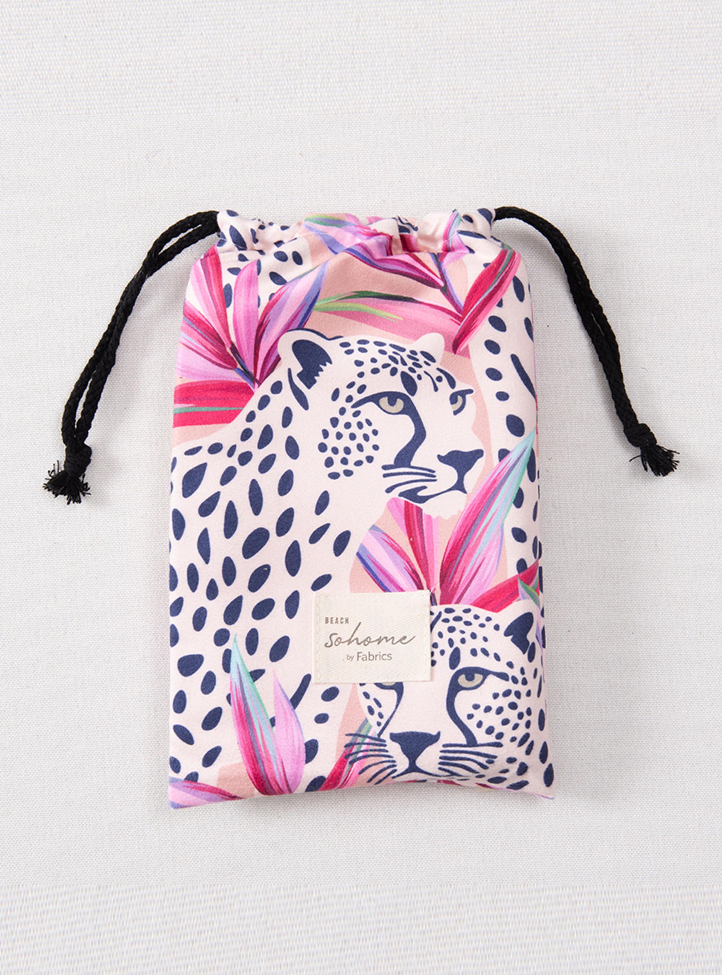 Toalla de Playa Microfibra Leopard 90x180 cm-2