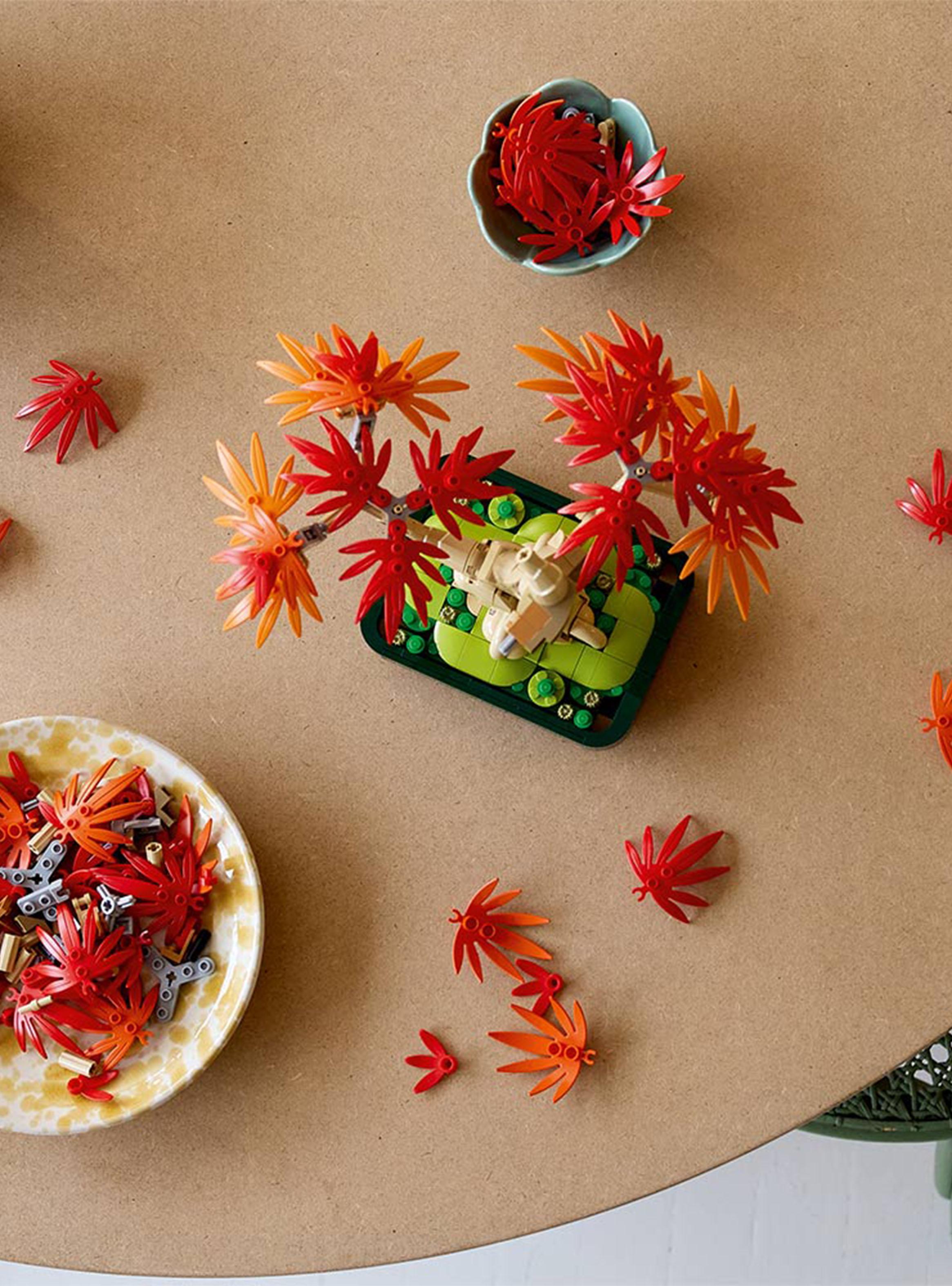 Lego Bonsái Arce Rojo Japonés Botanicals-2