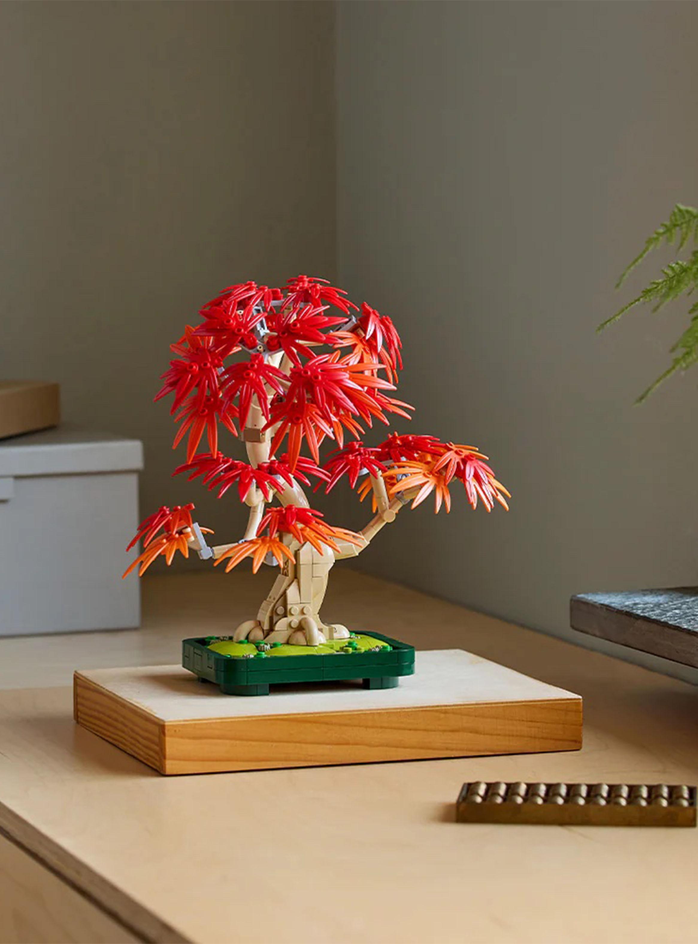 Lego Bonsái Arce Rojo Japonés Botanicals-3