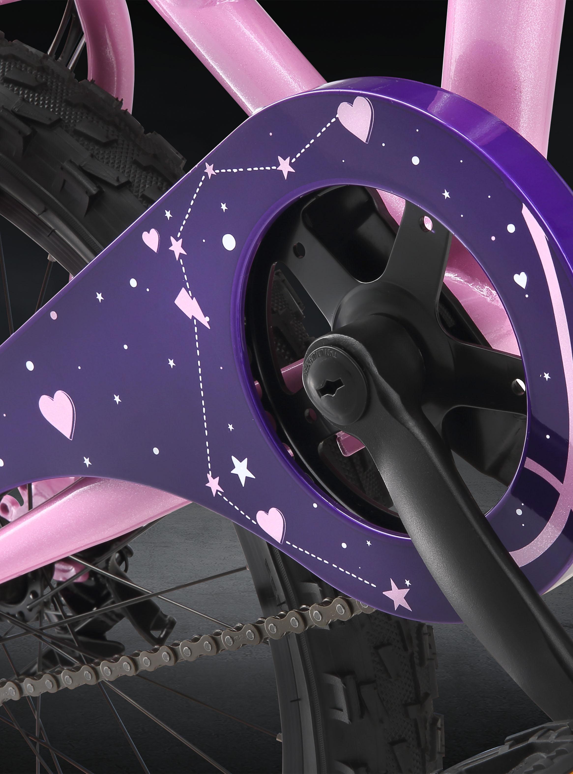 Bicicleta Infantil Luna Aro 20'' Niña Rosado-2