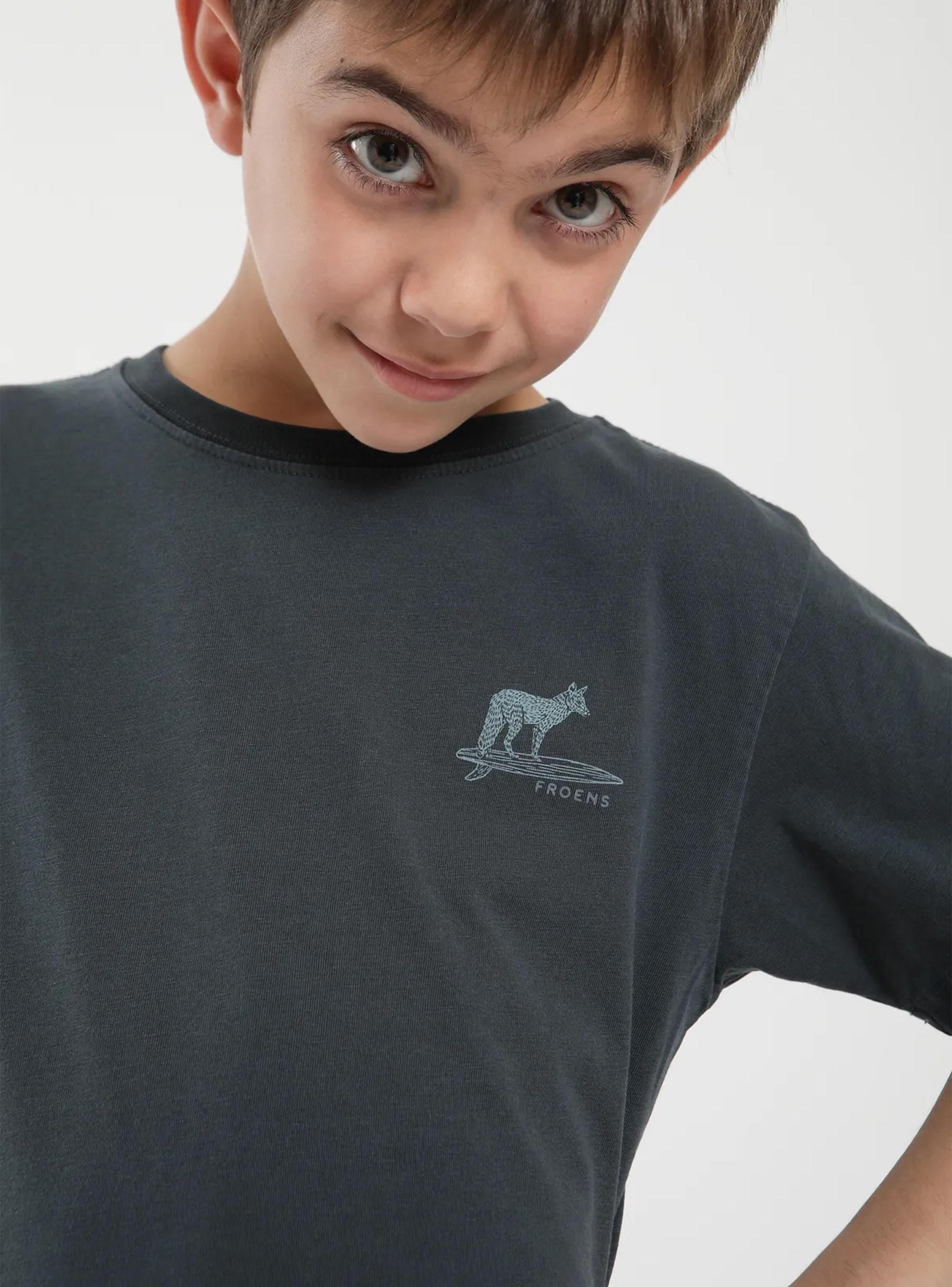 Polera Kids Estampado Zorro-2