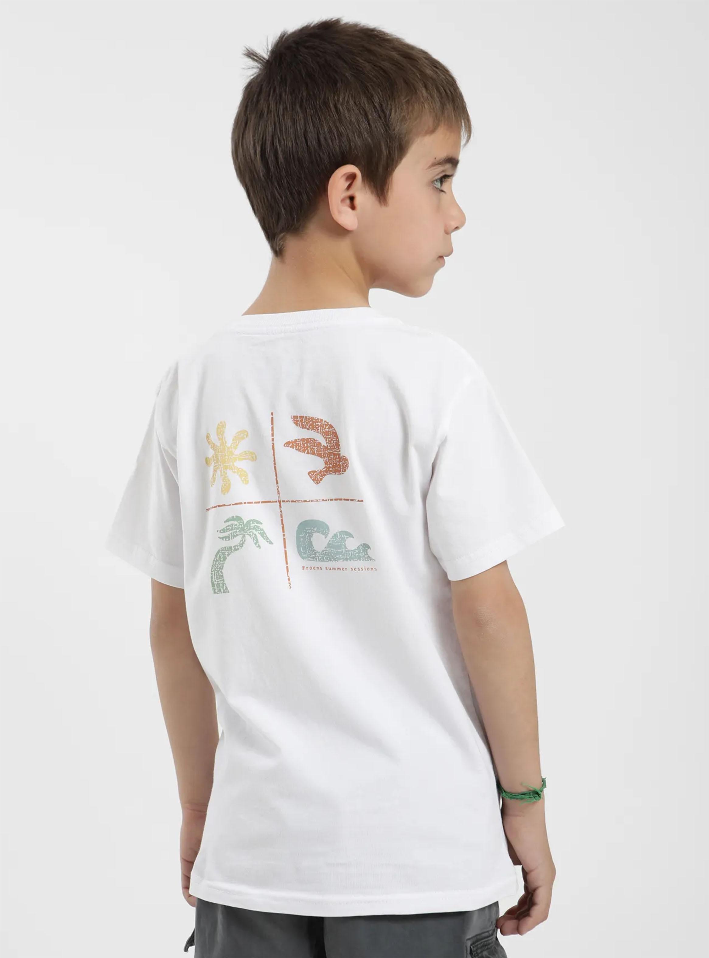 Polera Kids Estampado Praia-2