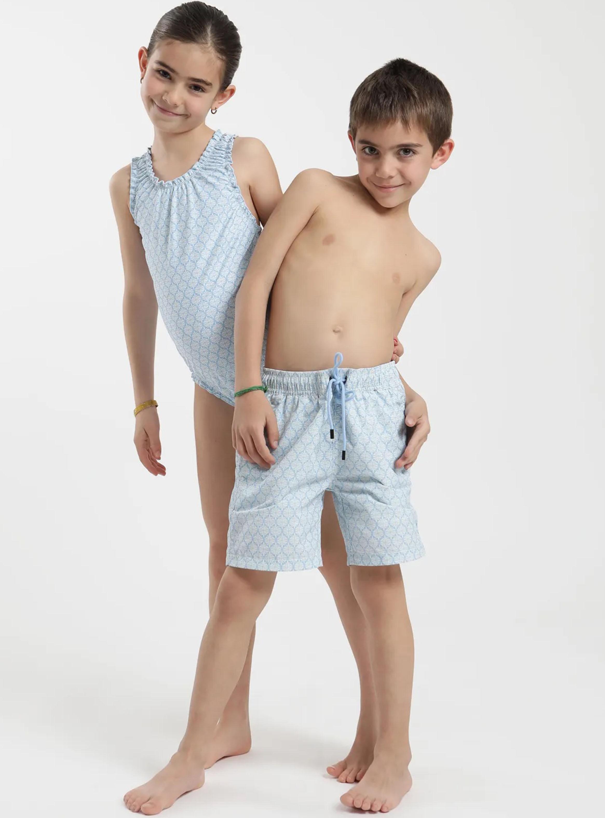 Traje de Baño Kids Classic Vintage Nailon Reciclado-2