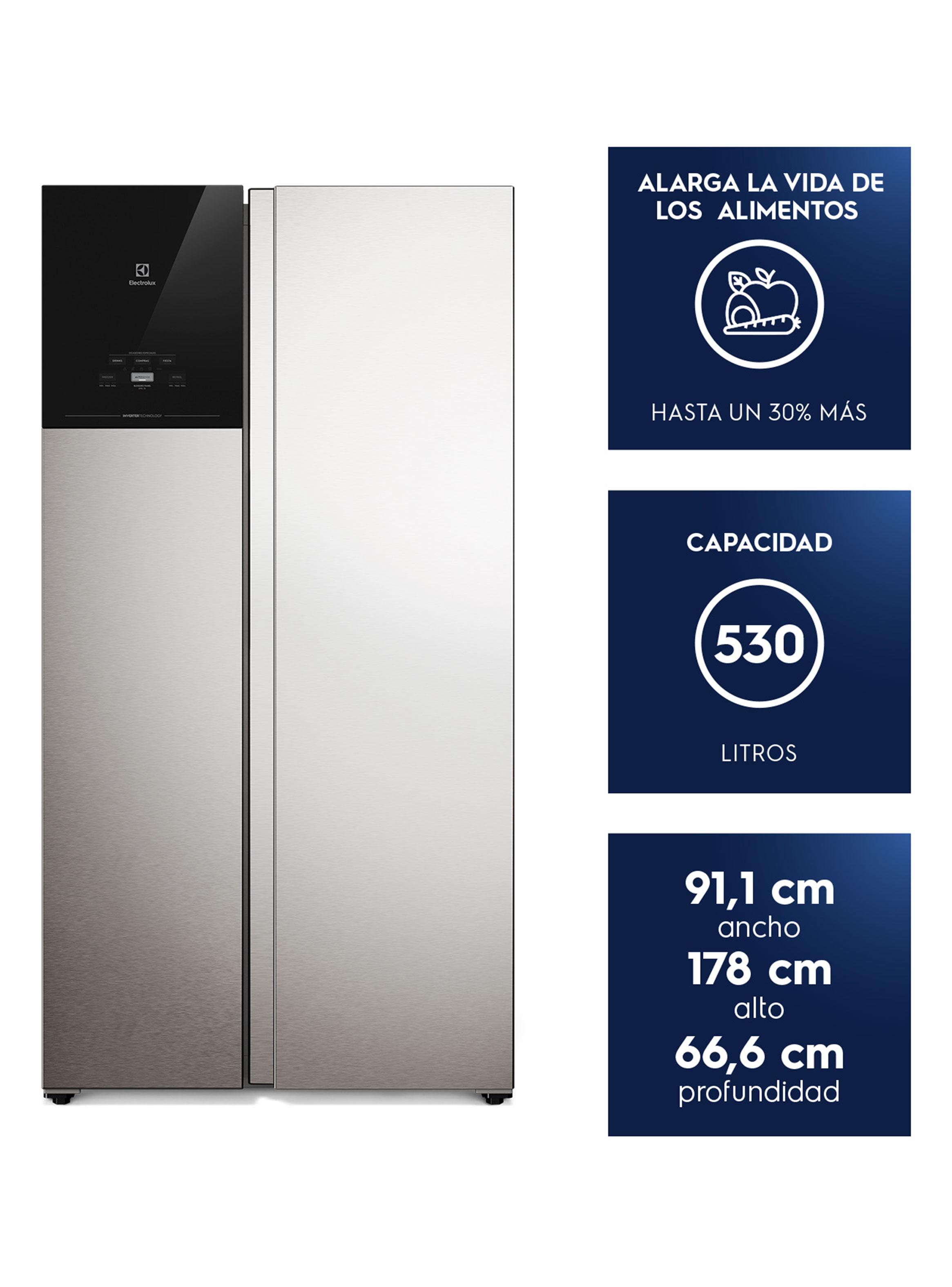 Refrigerador Side by Side No Frost 530 Litros ES50S-2
