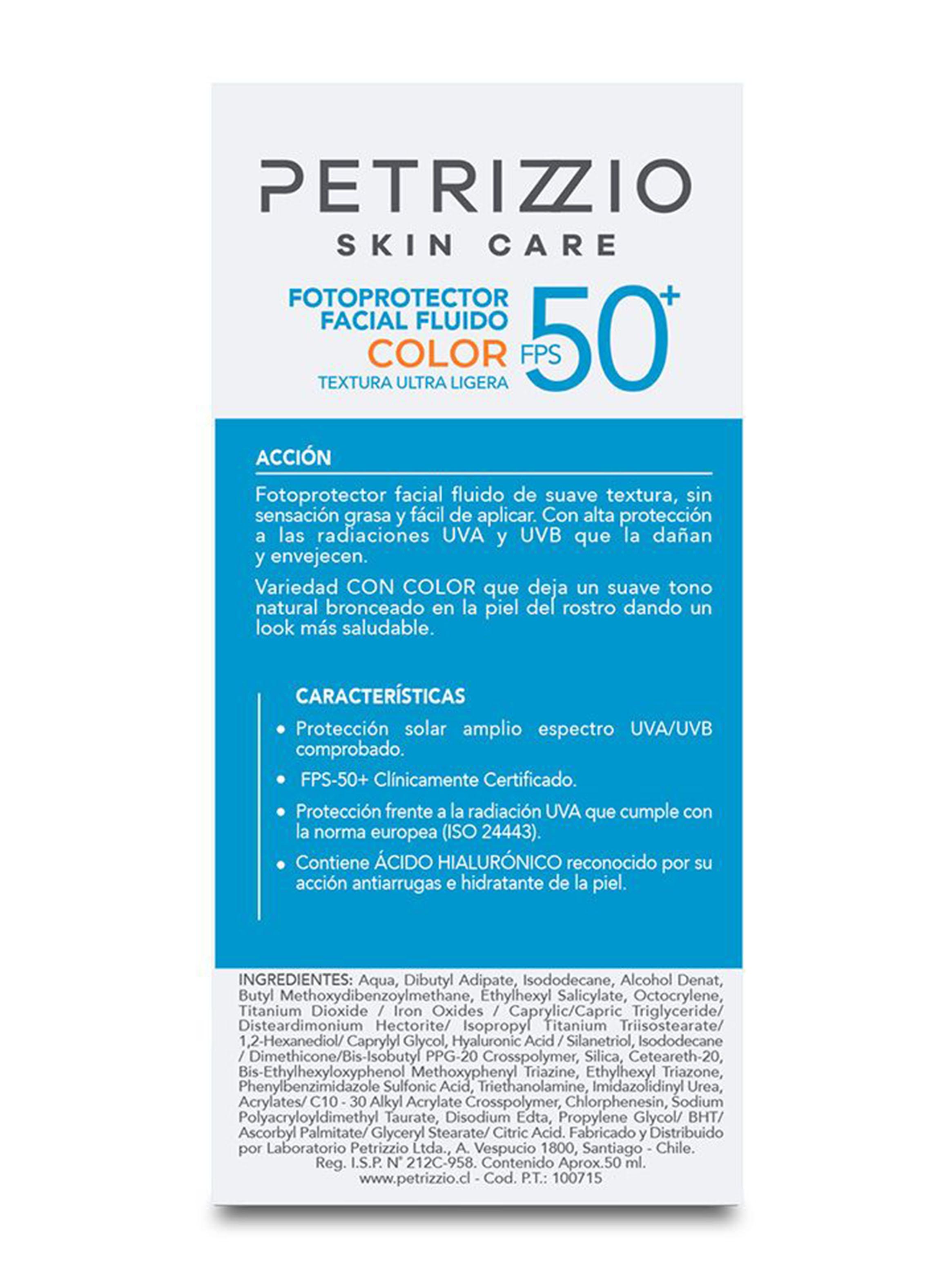 Fotoprotector Facial Fluido Color FPS 50 50ml-3