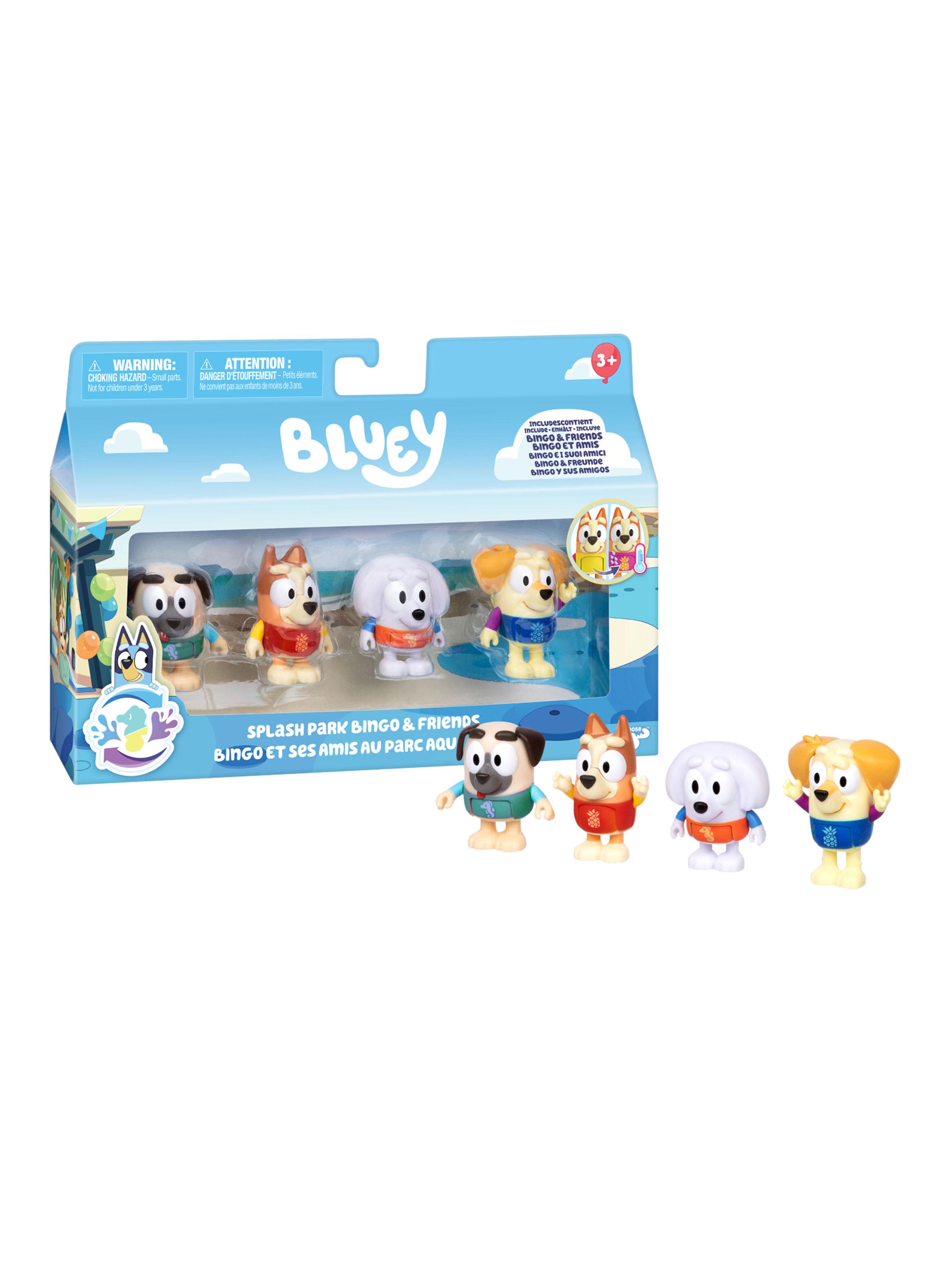 Set 4 Figuras Splash Park Bingo y Sus Amigos-2