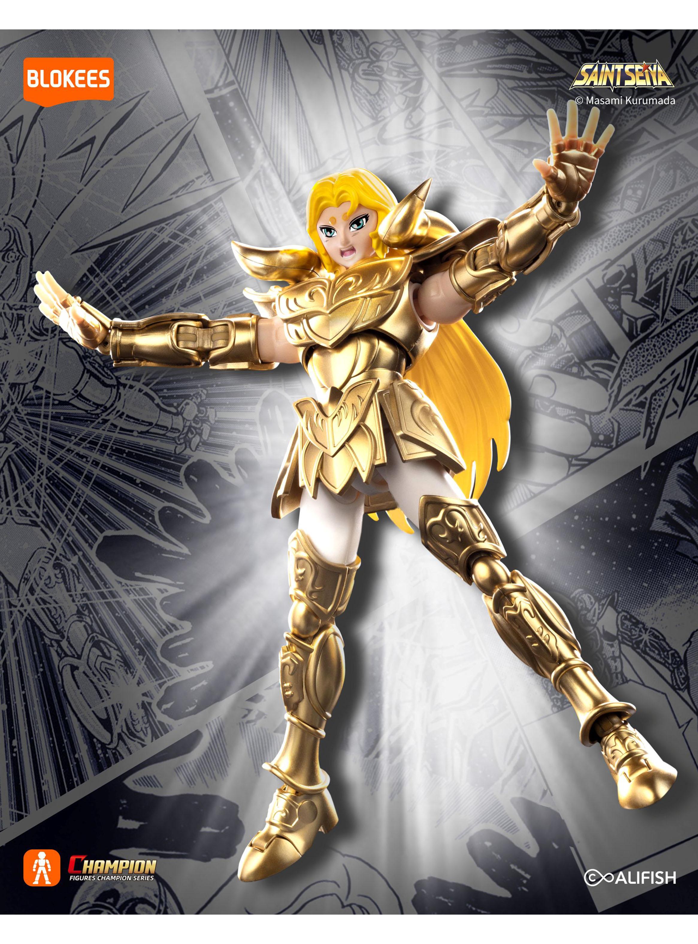 Figura Caballeros del Zodiaco Aries Mu-5