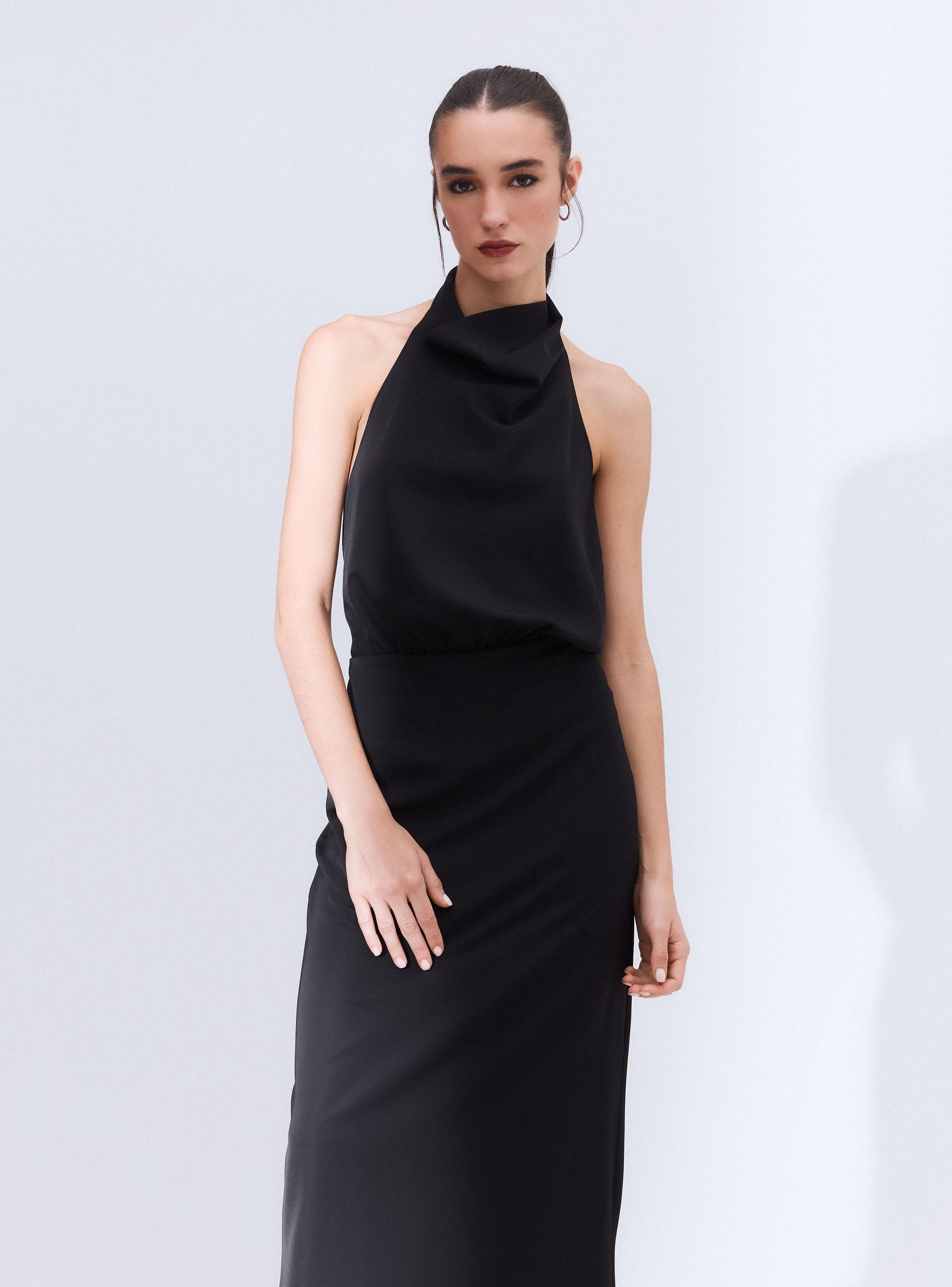 Vestido de Fiesta Halter-4