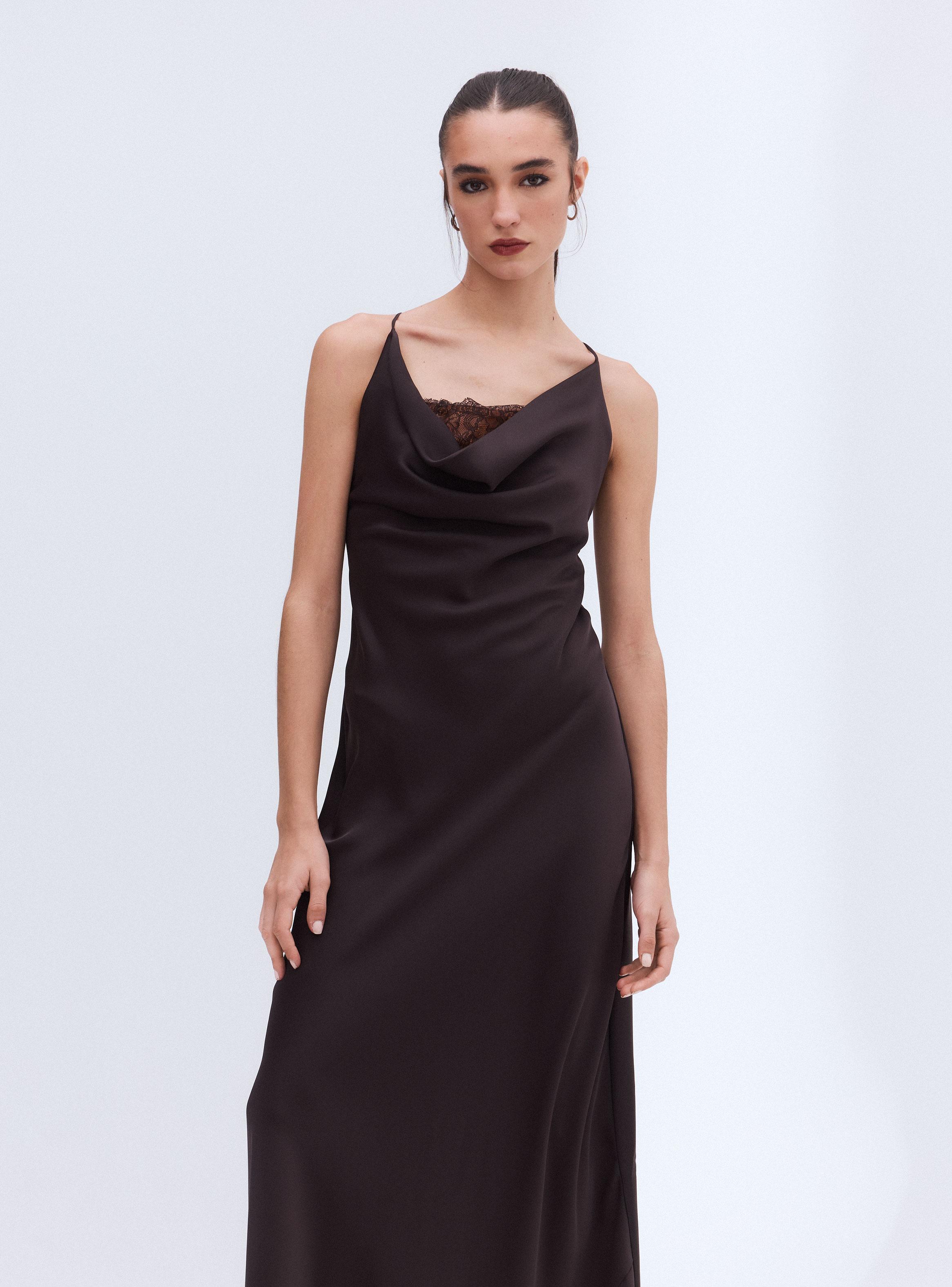 Vestido de Fiesta Escote Encaje-4
