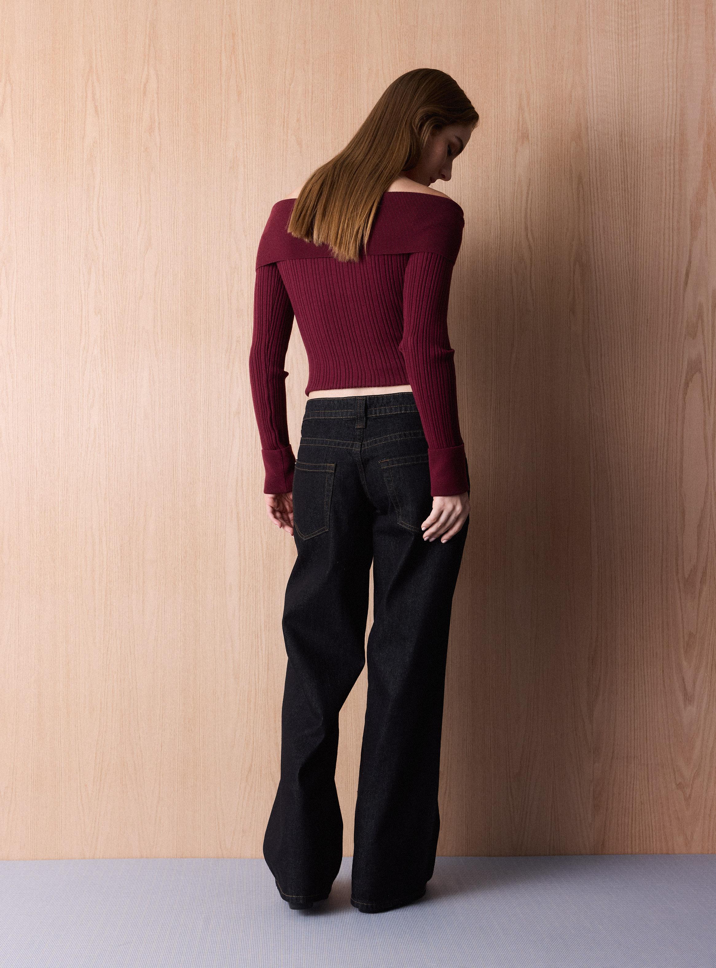 Jeans Roll Up en Bota-5