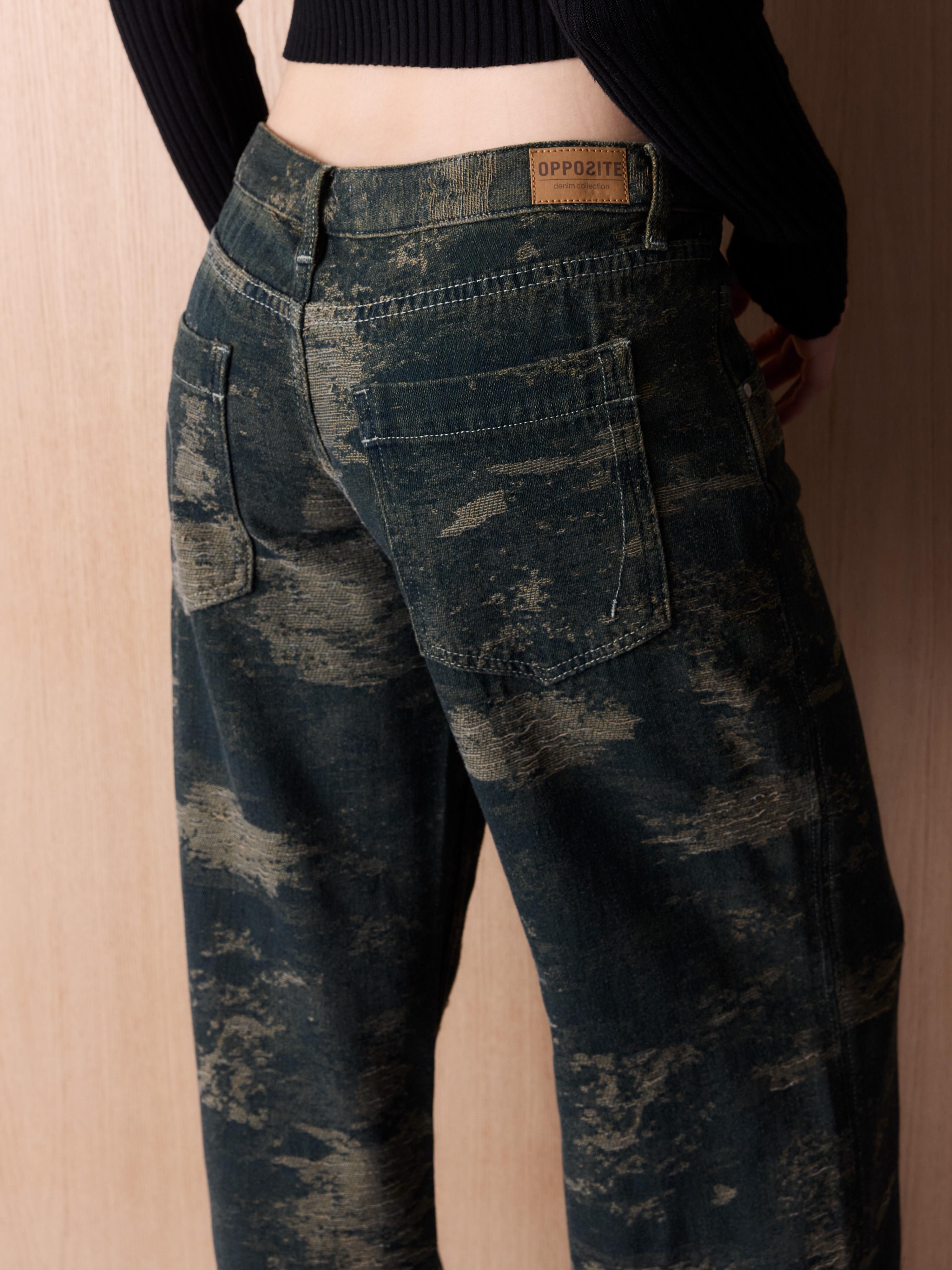 Jeans Jacquard Denim-3