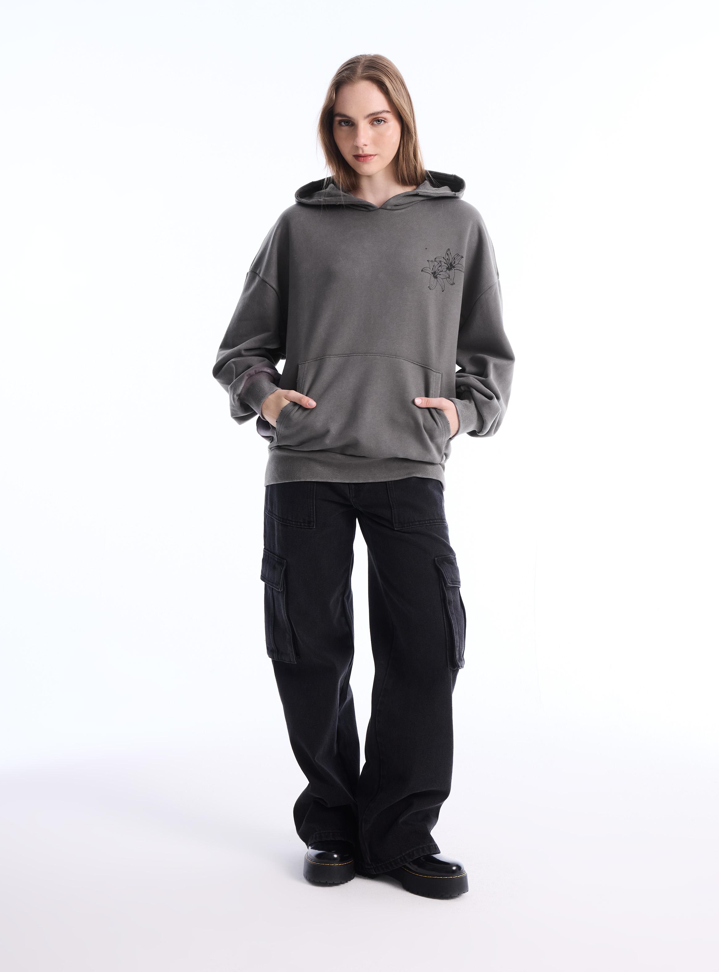 Polerón con Gorro y Estampado-4