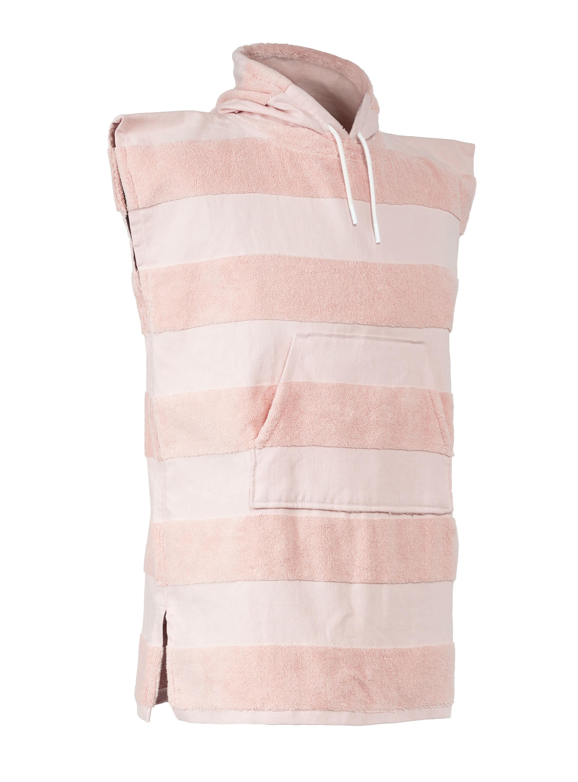 Poncho Toalla Sunshine Kids Rosado XS Algodón-2